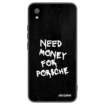 Picasee crna silikonska maskica za Xiaomi Redmi 7A - Black Dollar