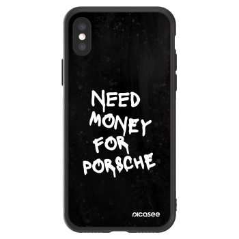 Picasee ULTIMATE CASE za Apple iPhone X/XS - Black Dollar