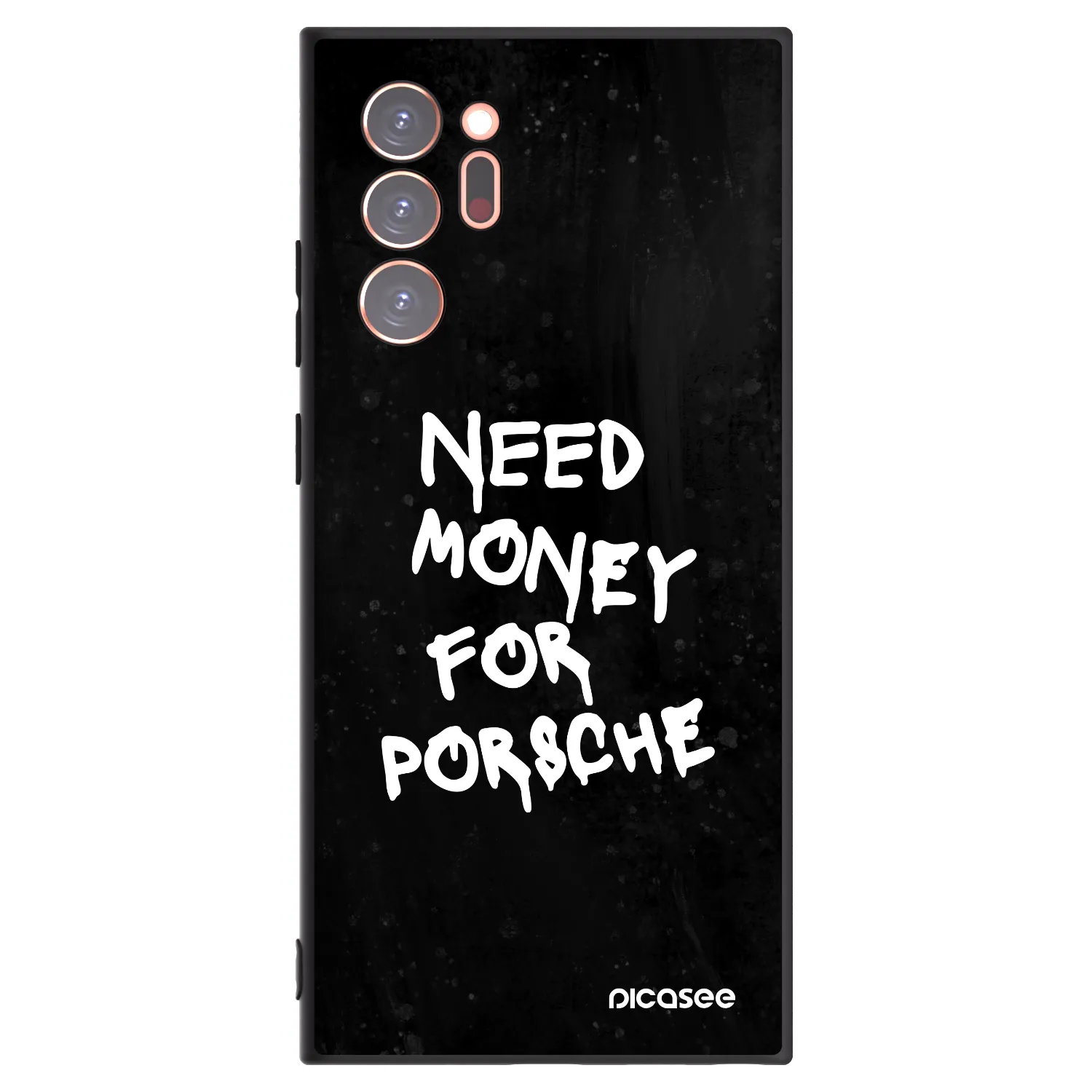Picasee crna silikonska maskica za Samsung Galaxy Note 20 Ultra - Black Dollar