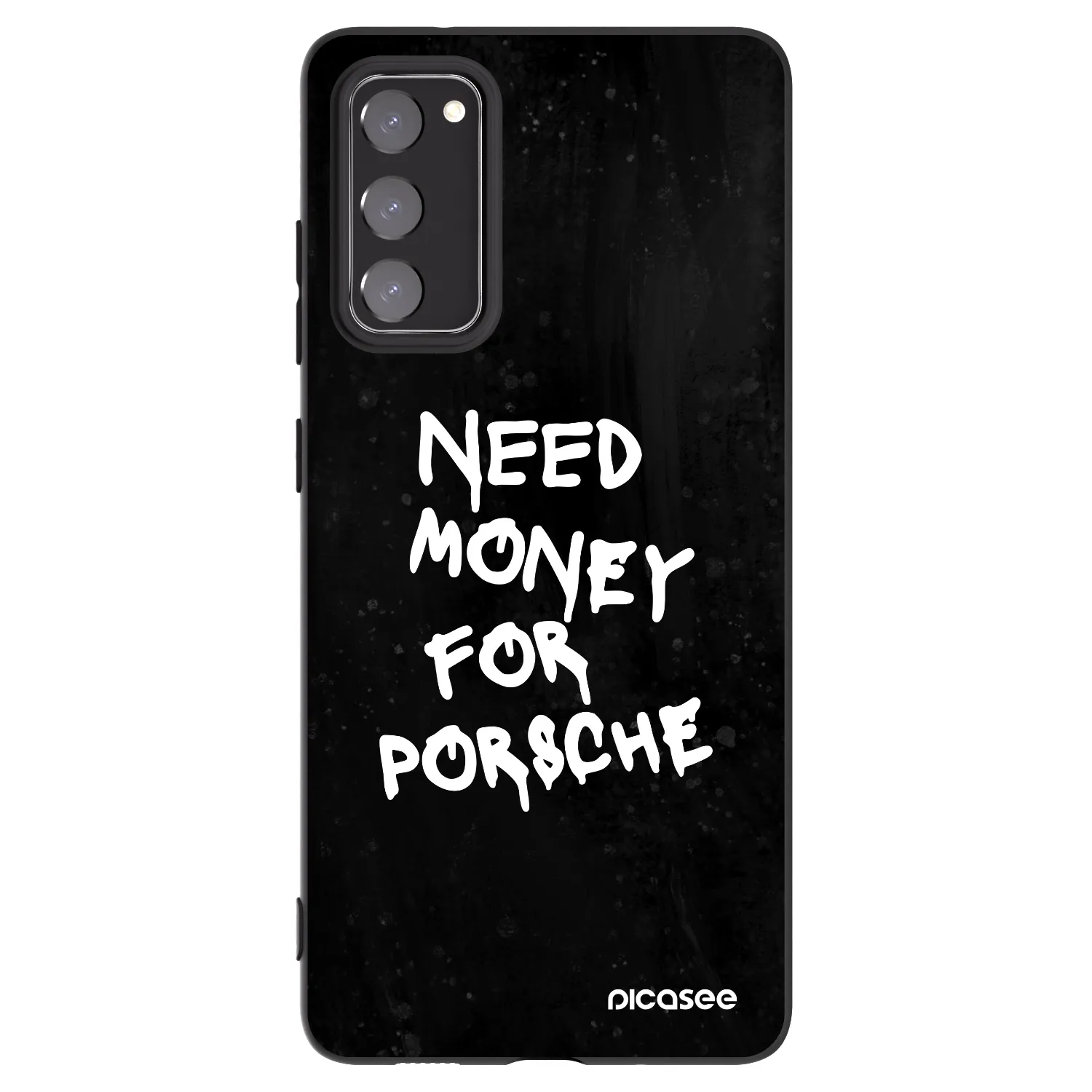 Picasee crna silikonska maskica za Samsung Galaxy S20 FE - Black Dollar