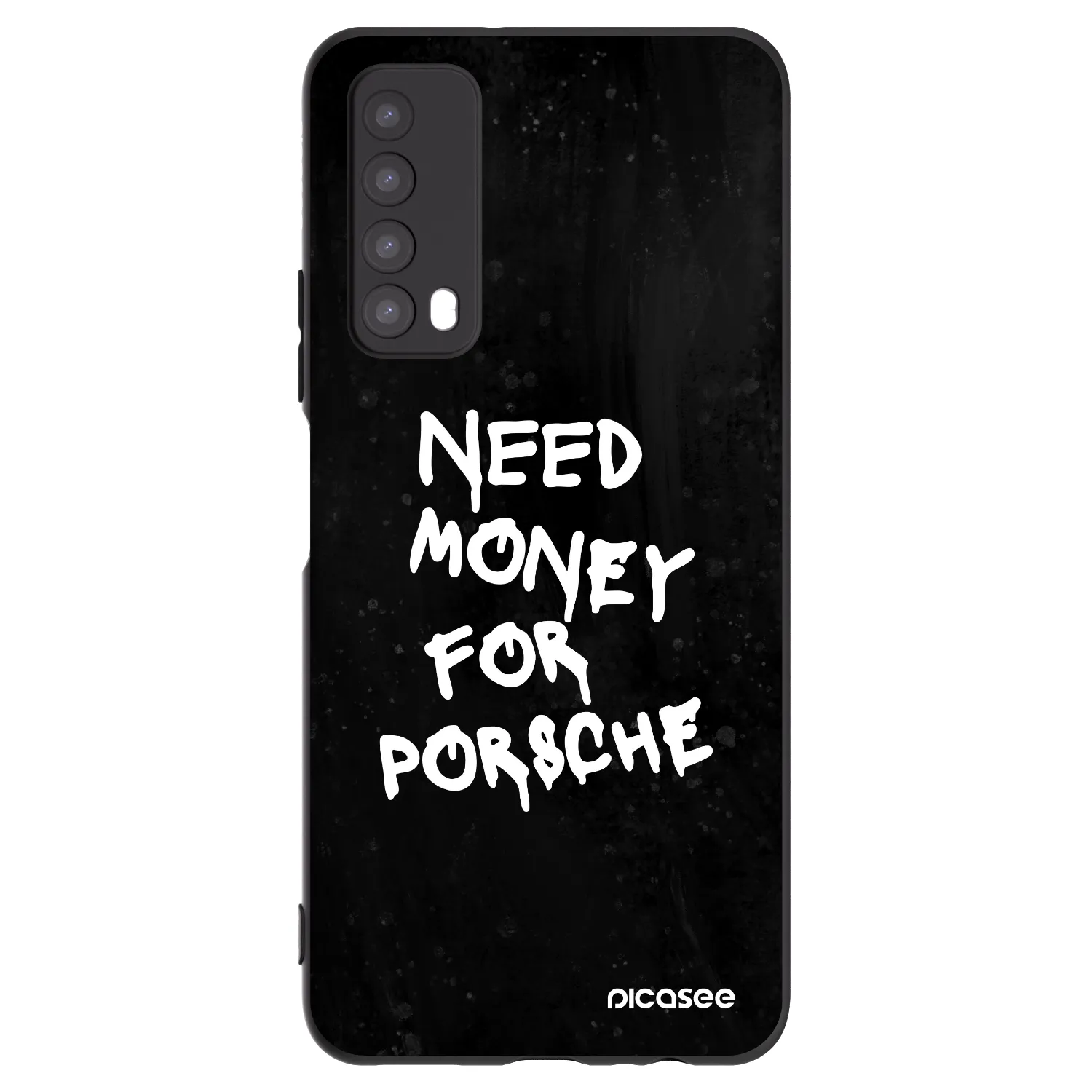 Picasee crna silikonska maskica za Huawei P Smart 2021 - Black Dollar