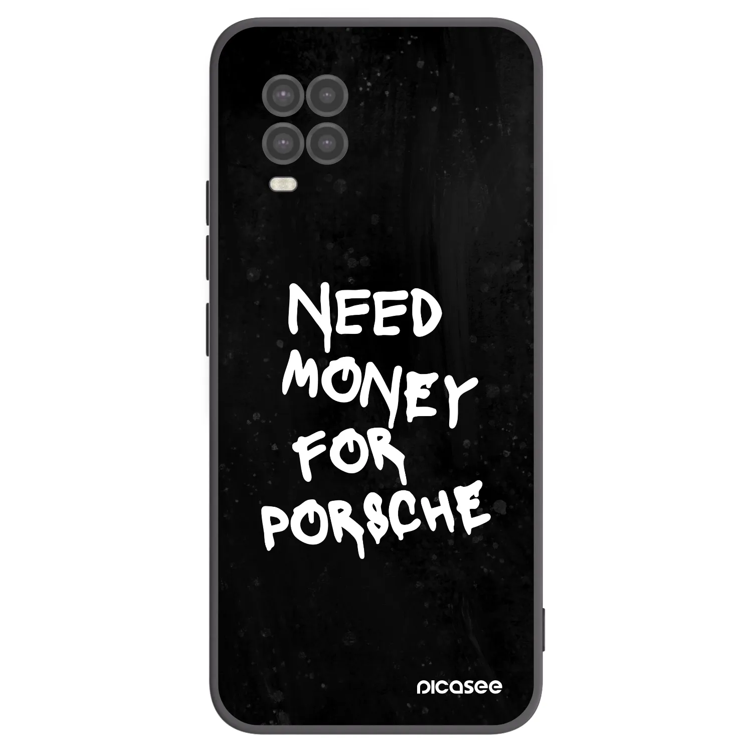 Picasee crna silikonska maskica za Xiaomi Mi 10 Lite - Black Dollar