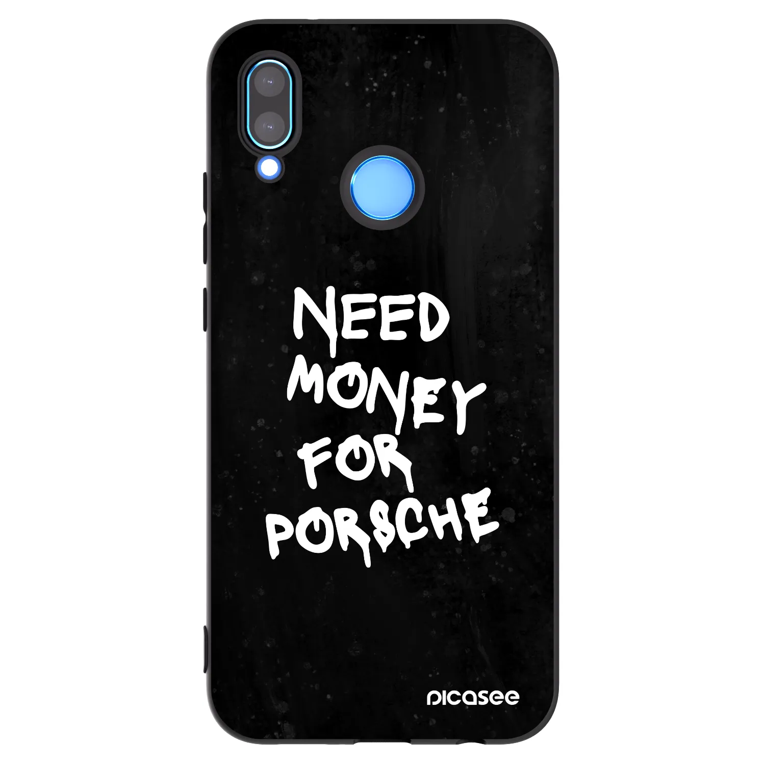 Picasee crna silikonska maskica za Huawei P20 Lite - Black Dollar