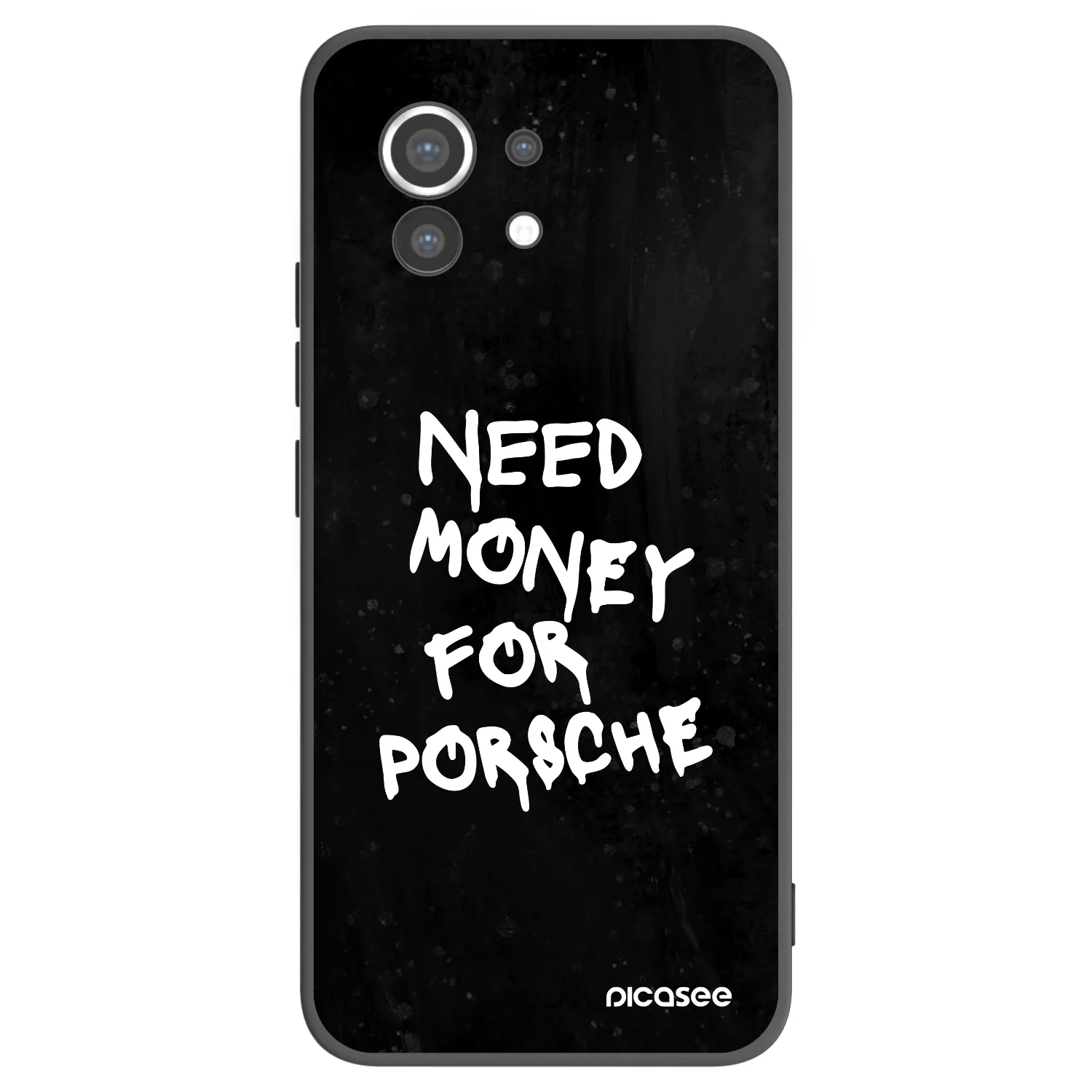 Picasee crna silikonska maskica za Xiaomi Mi 11 - Black Dollar