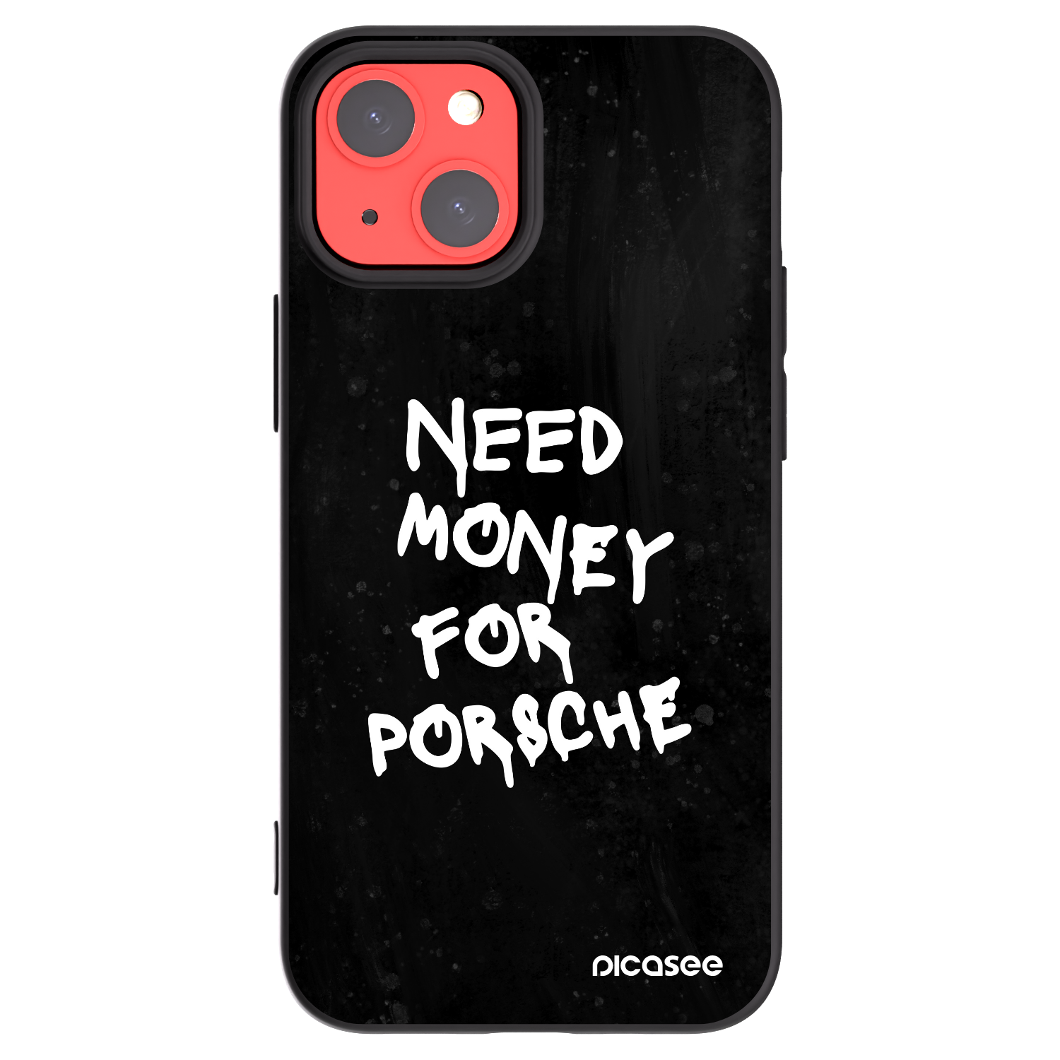 Picasee crna silikonska maskica za Apple iPhone 13 mini - Black Dollar