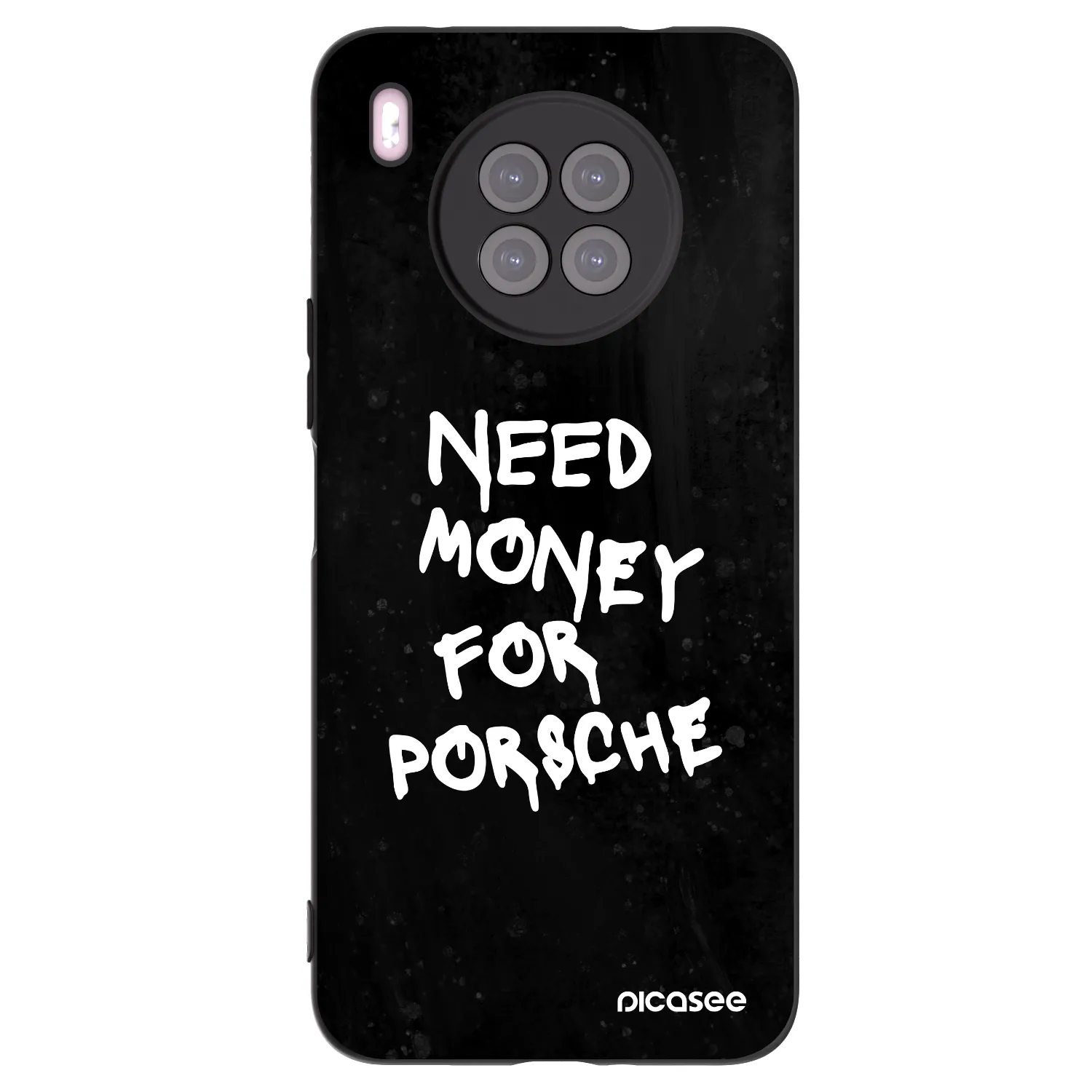 Picasee crna silikonska maskica za Huawei Nova 8i - Black Dollar