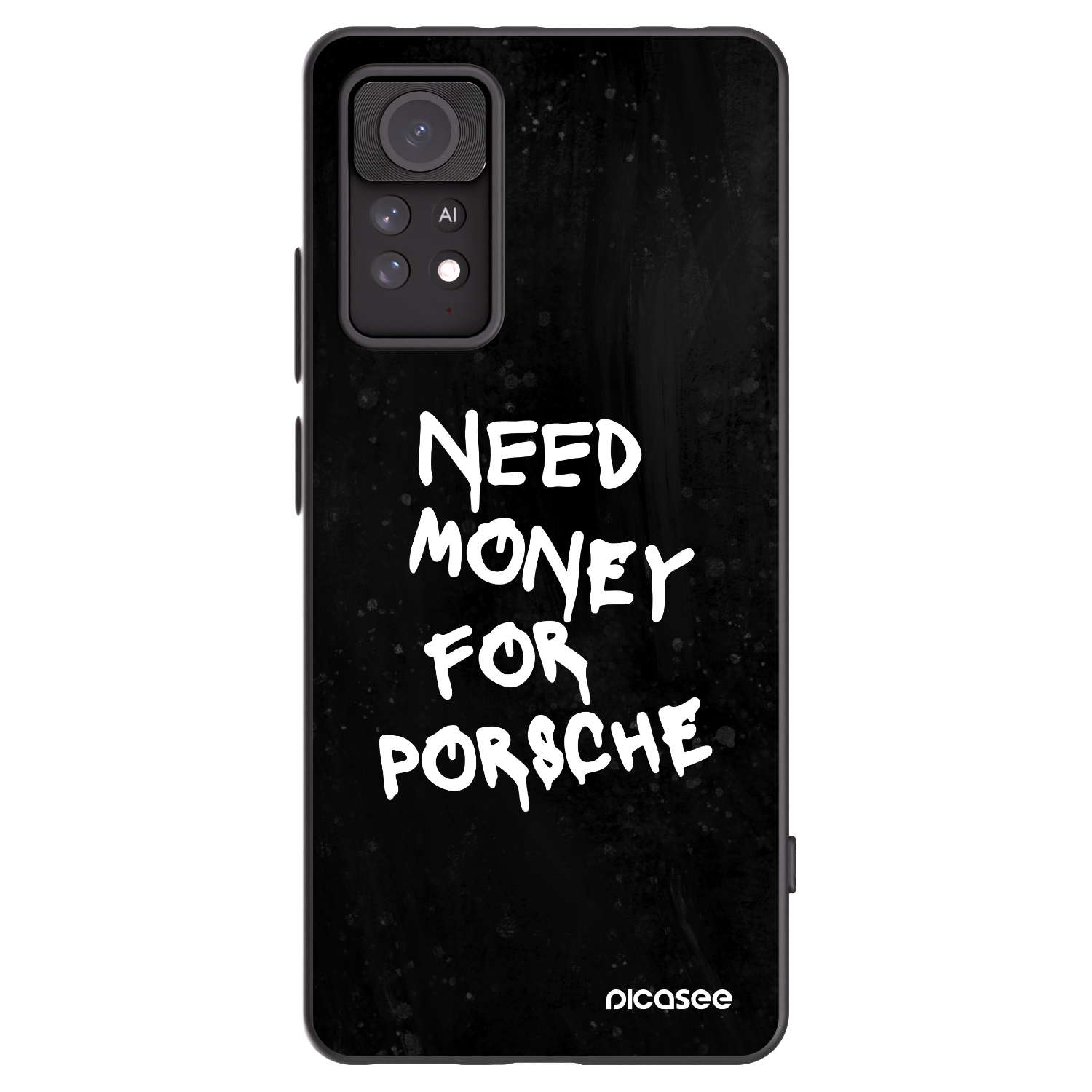 Picasee crna silikonska maskica za Xiaomi Redmi Note 11 Pro - Black Dollar