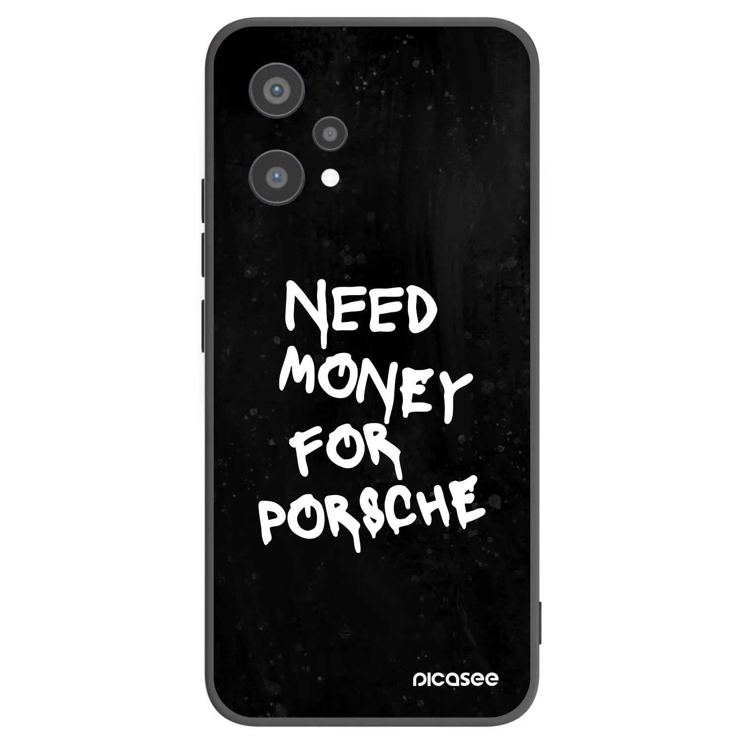 Picasee crna silikonska maskica za Realme 9 Pro 5G - Black Dollar