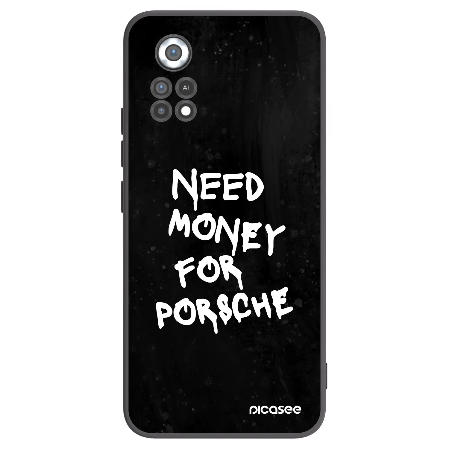 Picasee crna silikonska maskica za Xiaomi Poco X4 Pro 5G - Black Dollar