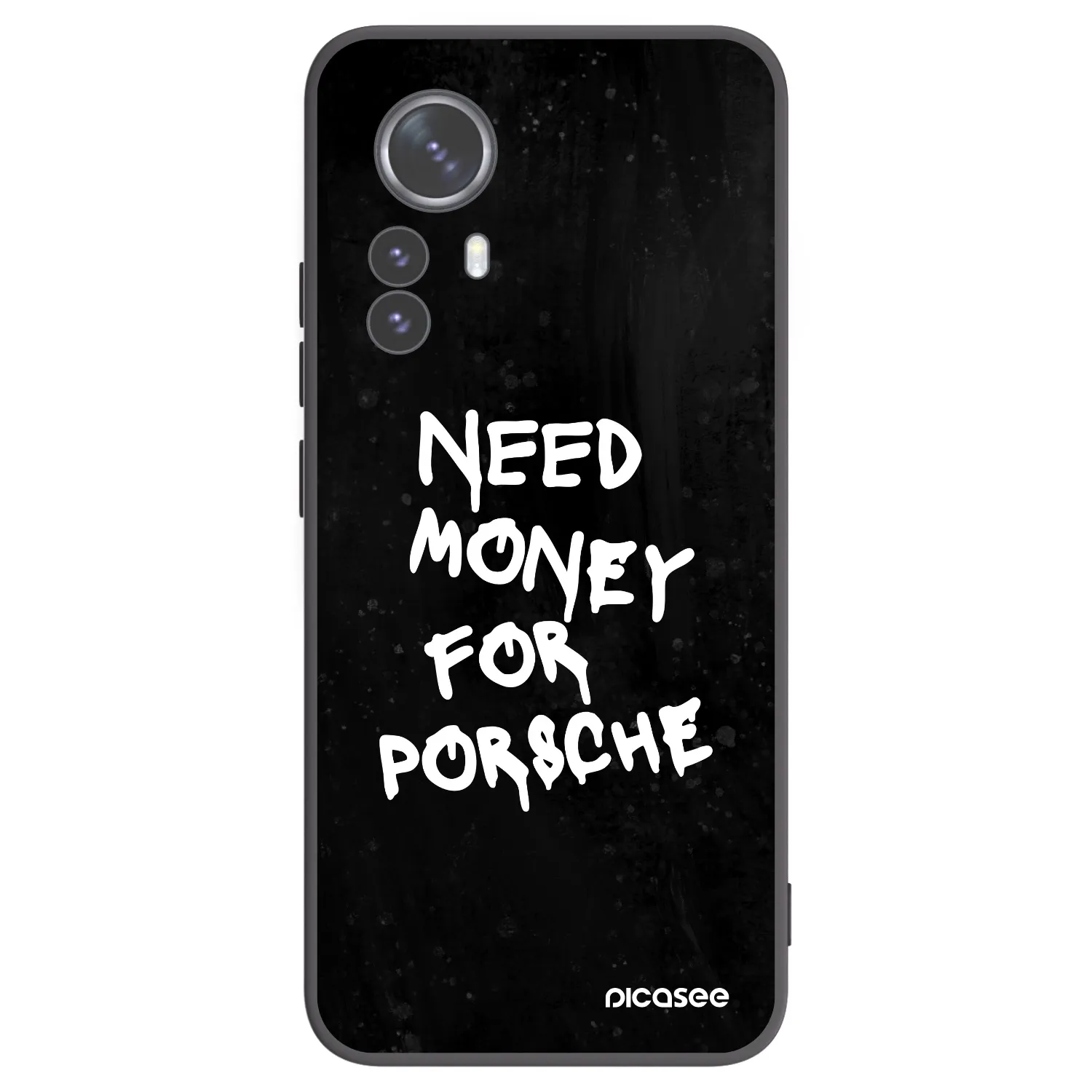 Picasee crna silikonska maskica za Xiaomi 12 Pro - Black Dollar