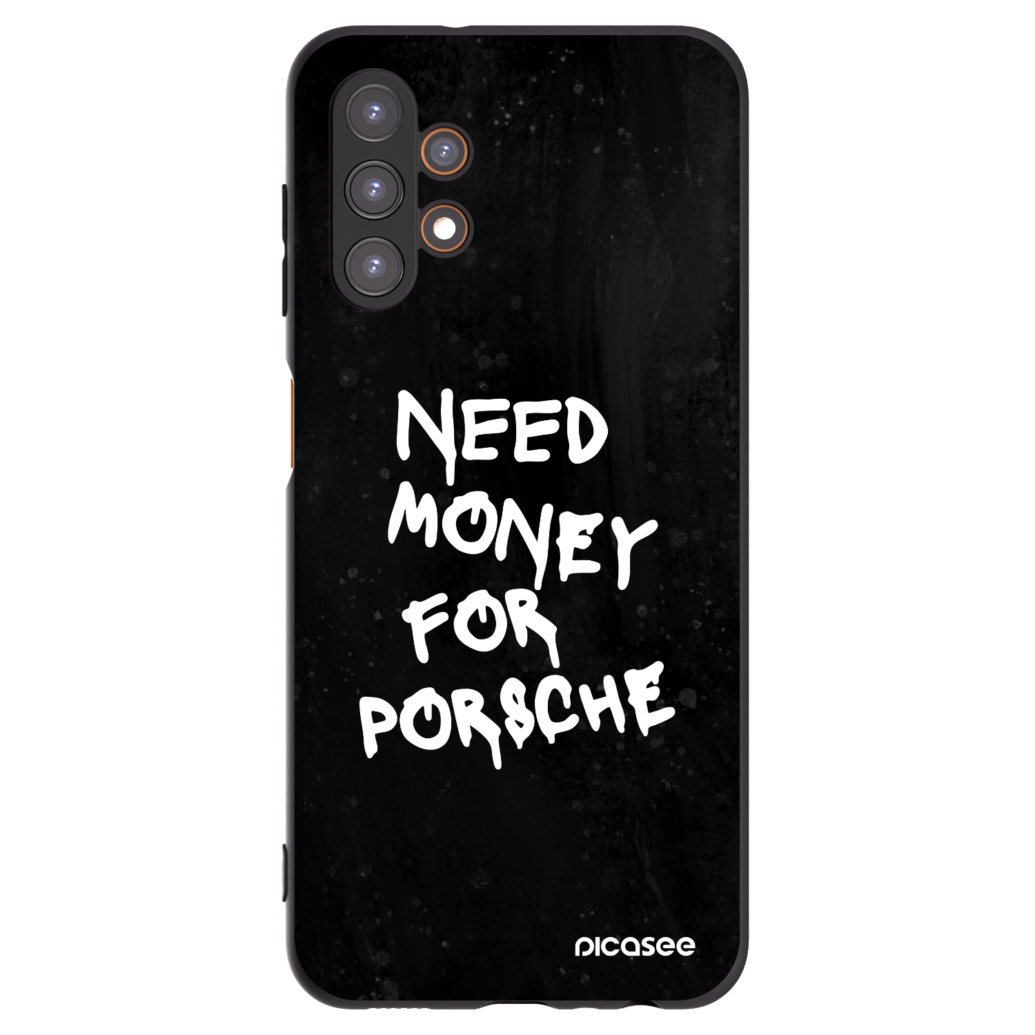 Picasee crna silikonska maskica za Samsung Galaxy A13 4G A135 - Black Dollar