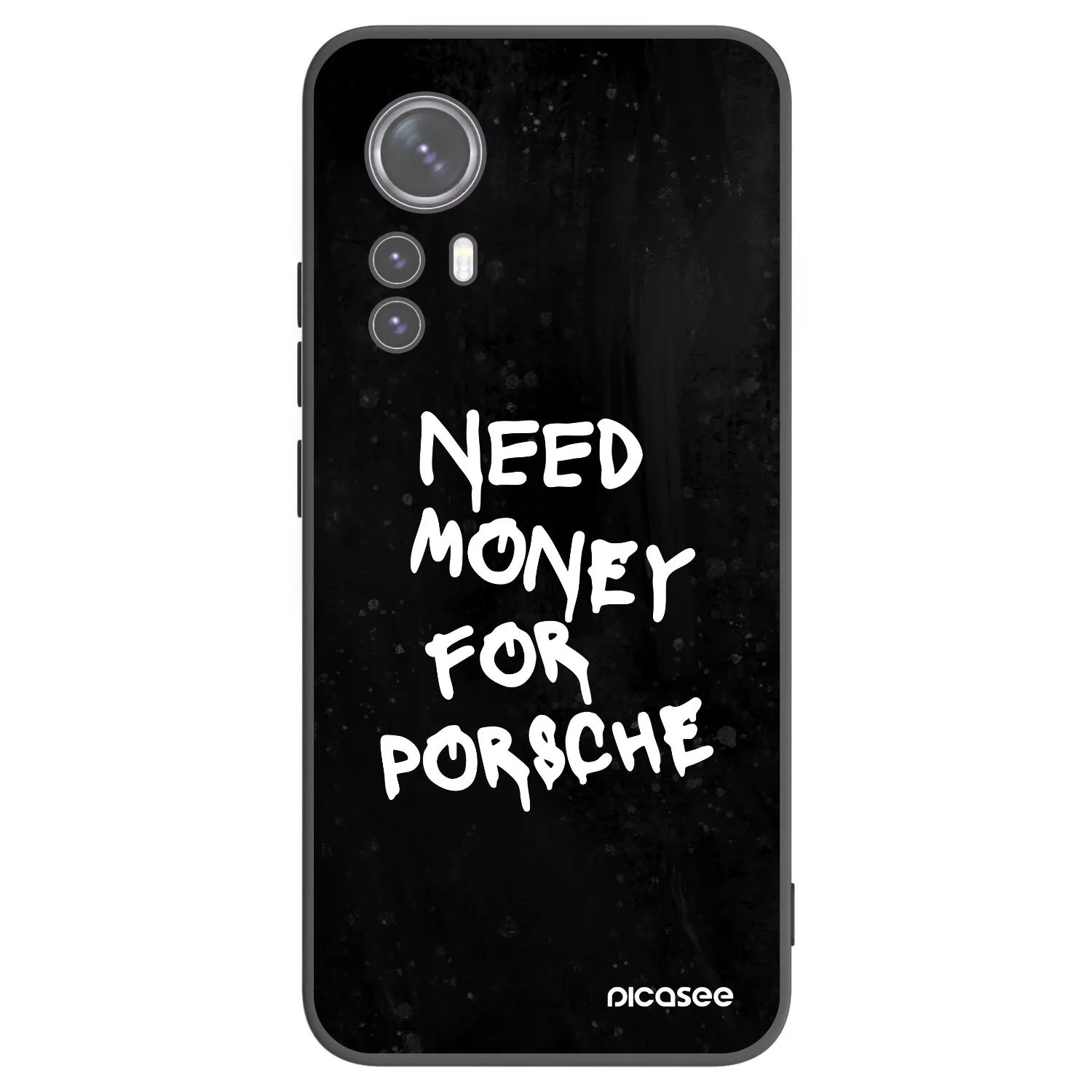 Picasee crna silikonska maskica za Xiaomi 12X - Black Dollar