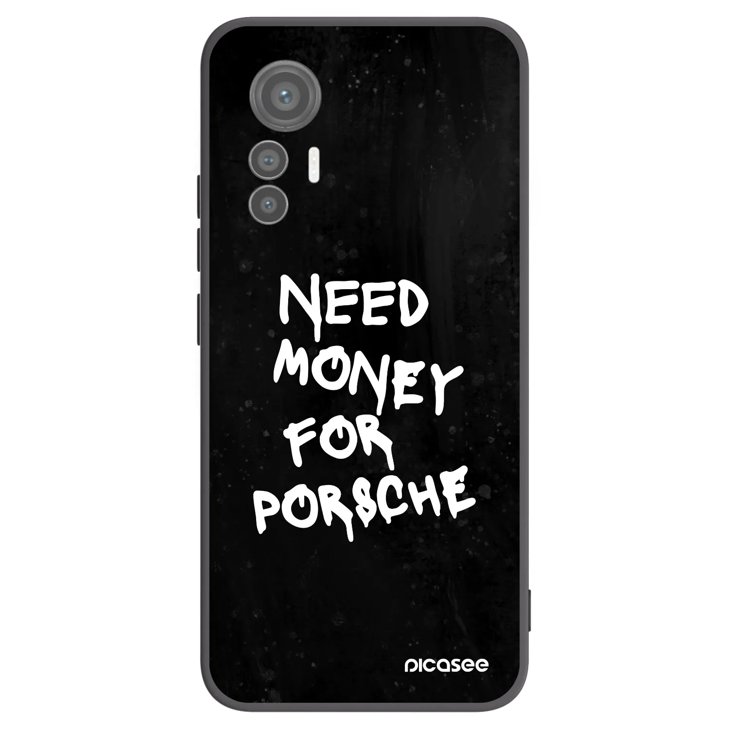 Picasee crna silikonska maskica za Xiaomi 12 Lite - Black Dollar