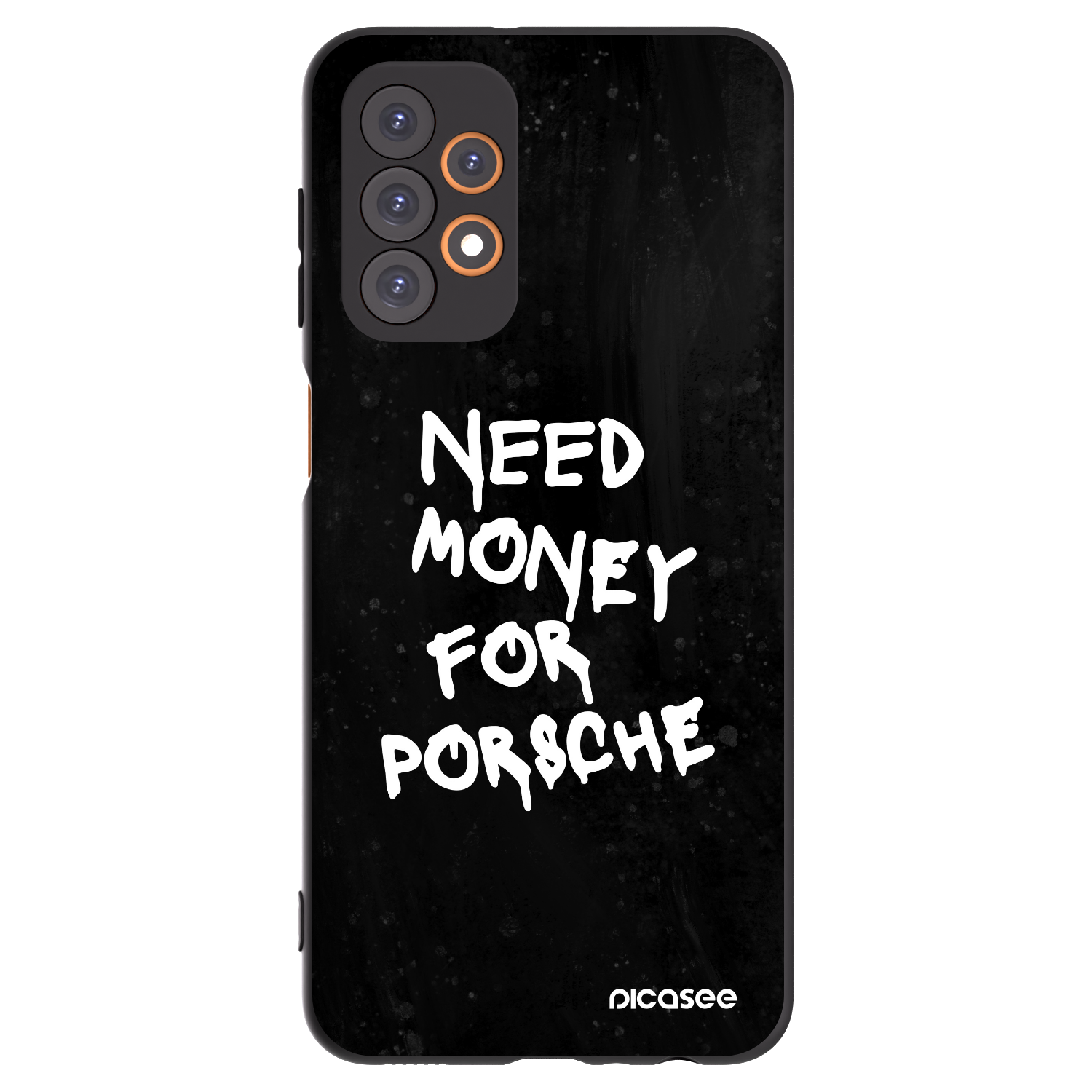 Picasee crna silikonska maskica za Samsung Galaxy A23 A235F 4G - Black Dollar