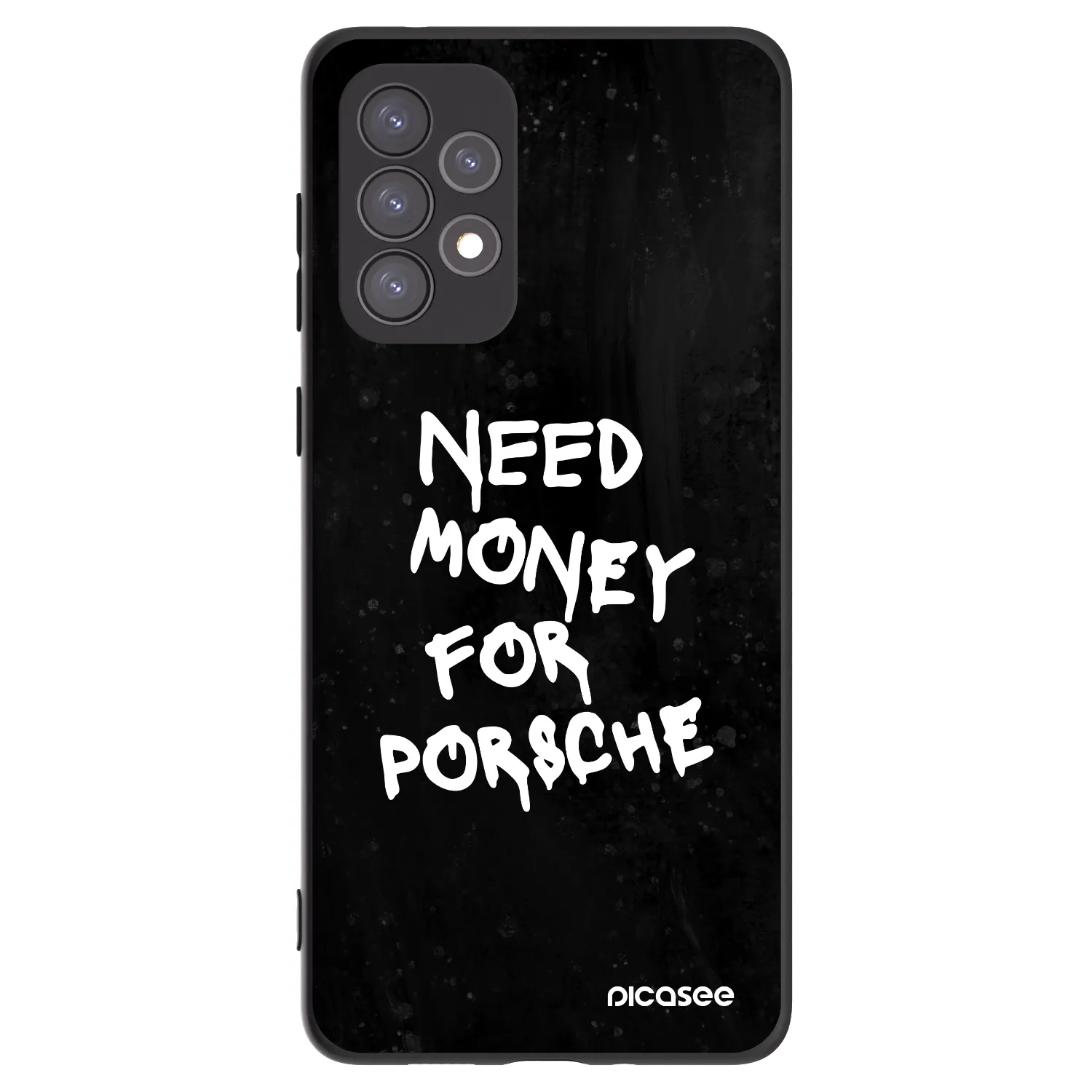 Picasee crna silikonska maskica za Samsung Galaxy A73 5G - Black Dollar