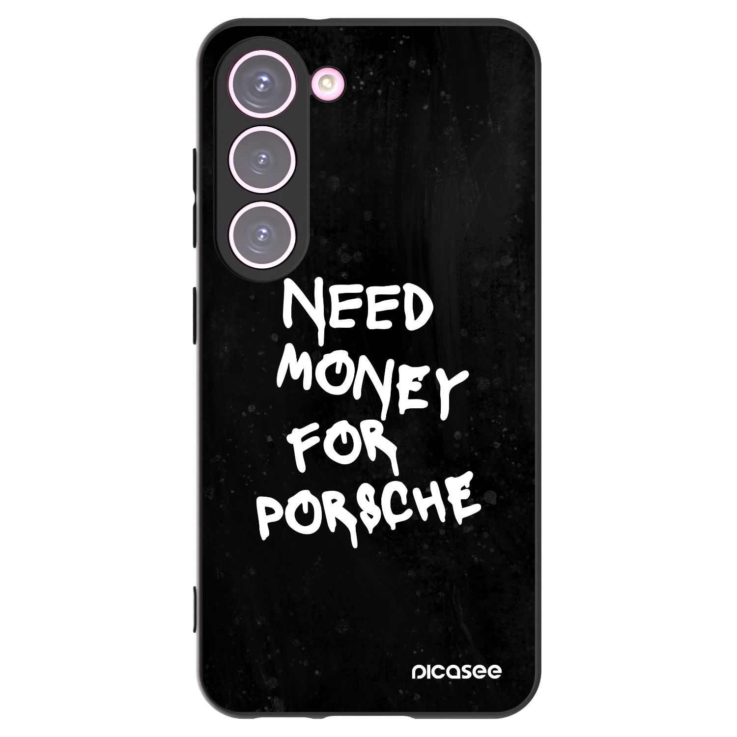 Picasee crna silikonska maskica za Samsung Galaxy S23 5G - Black Dollar