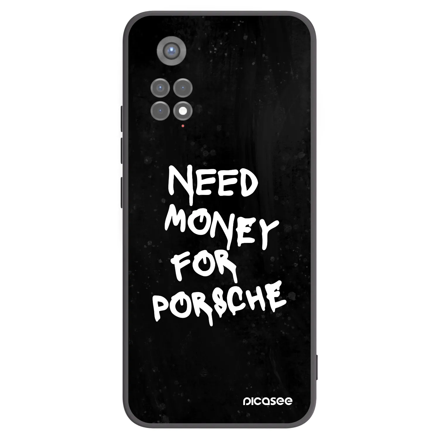 Picasee crna silikonska maskica za Xiaomi Redmi Note 11S 5G - Black Dollar