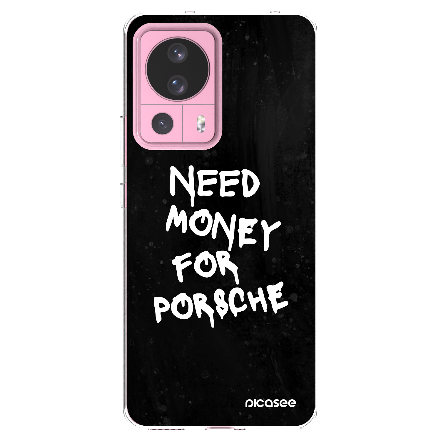 Picasee silikonska prozirna maskica za Xiaomi 13 Lite - Black Dollar