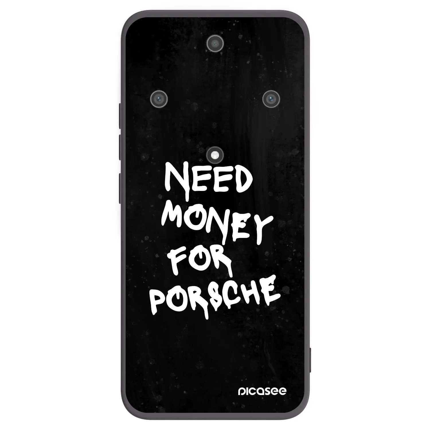 Picasee crna silikonska maskica za Honor Magic5 Lite 5G - Black Dollar