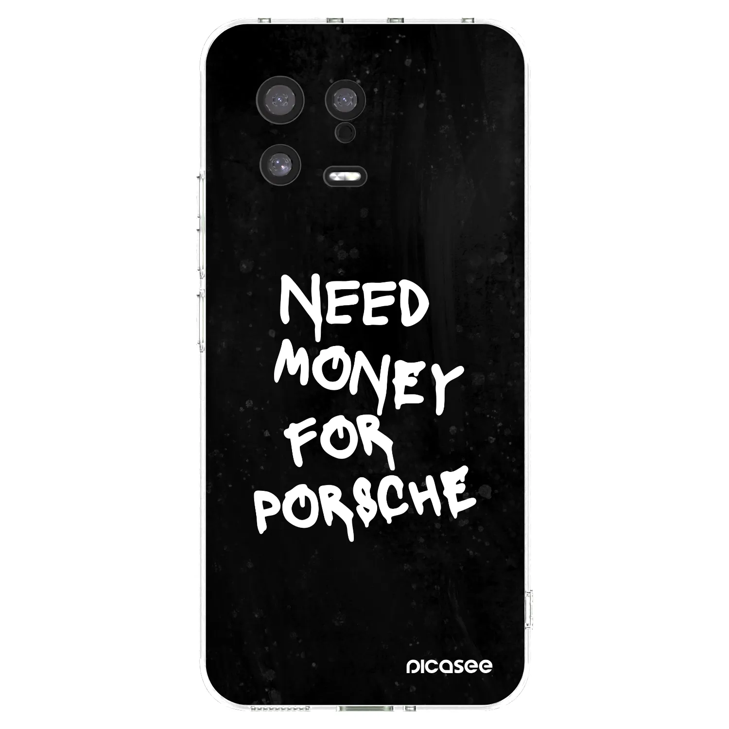 Picasee silikonska prozirna maskica za Xiaomi 13 - Black Dollar