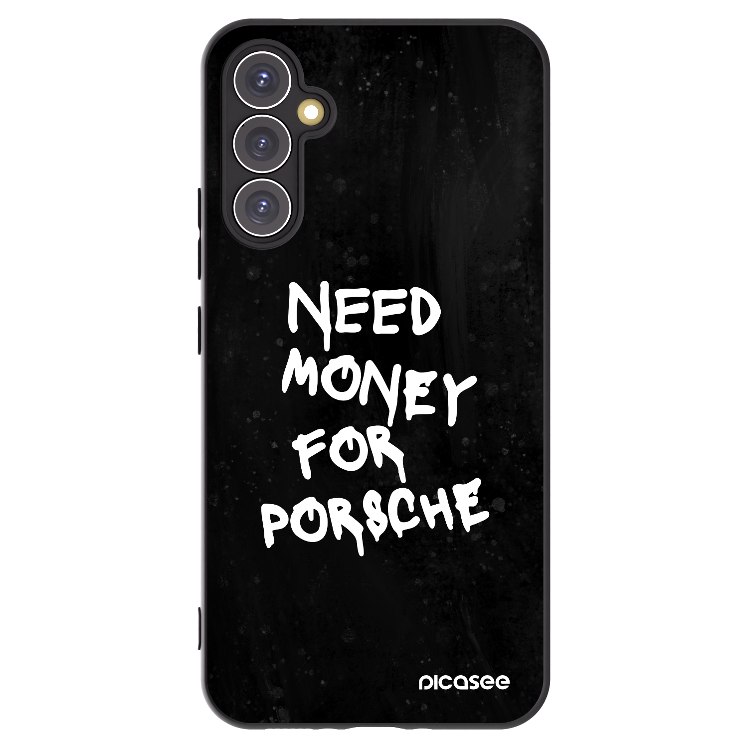 Picasee crna silikonska maskica za Samsung Galaxy A34 5G A346B - Black Dollar