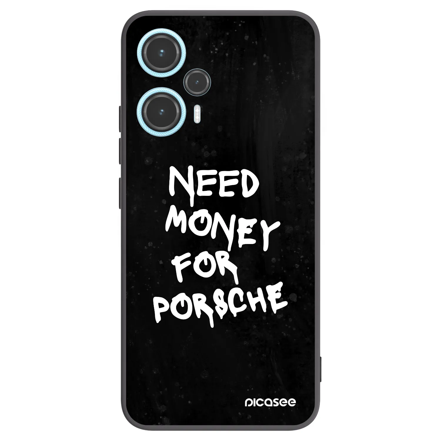 Picasee crna silikonska maskica za Xiaomi Poco F5 - Black Dollar