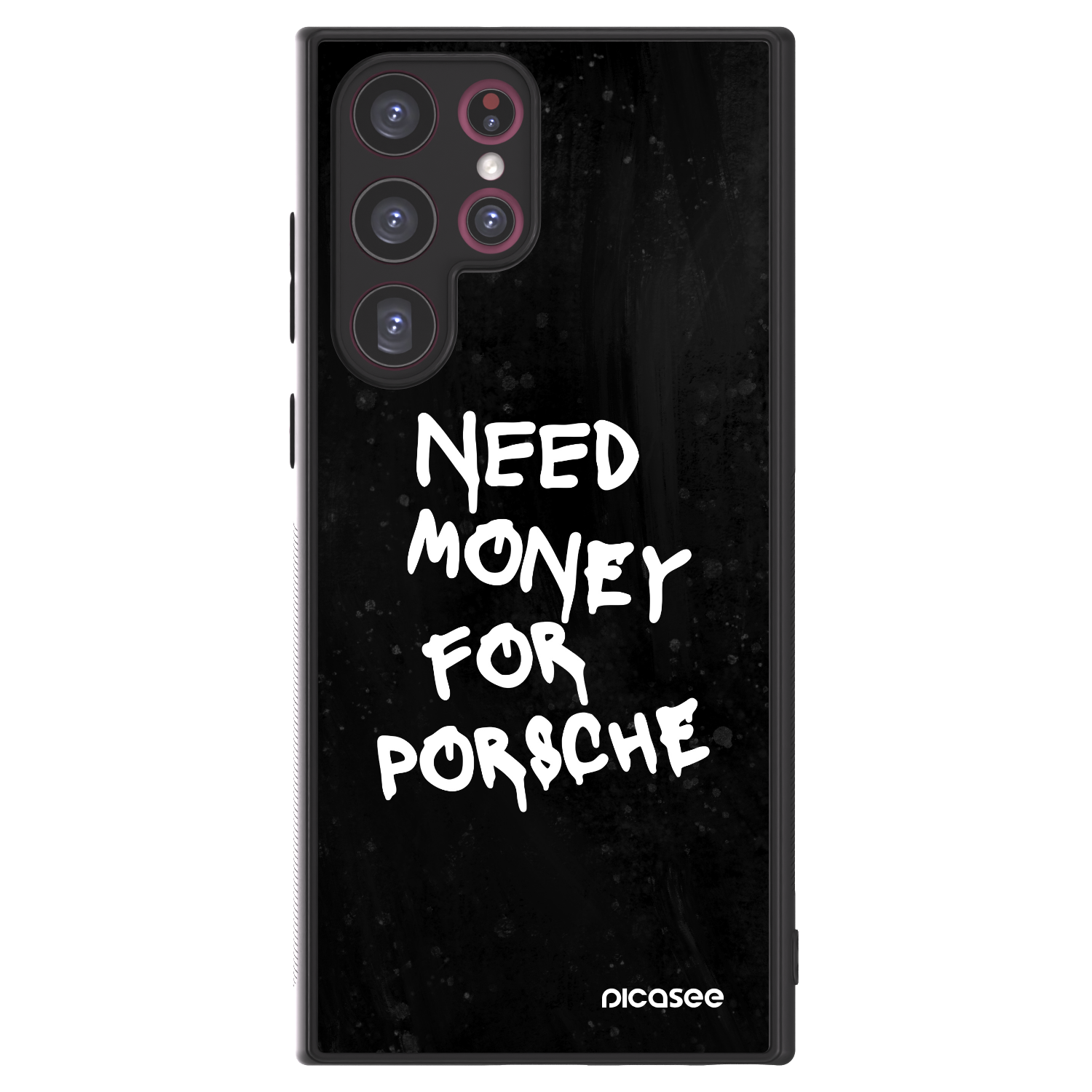 Picasee ULTIMATE CASE PowerShare za Samsung Galaxy S22 Ultra 5G - Black Dollar