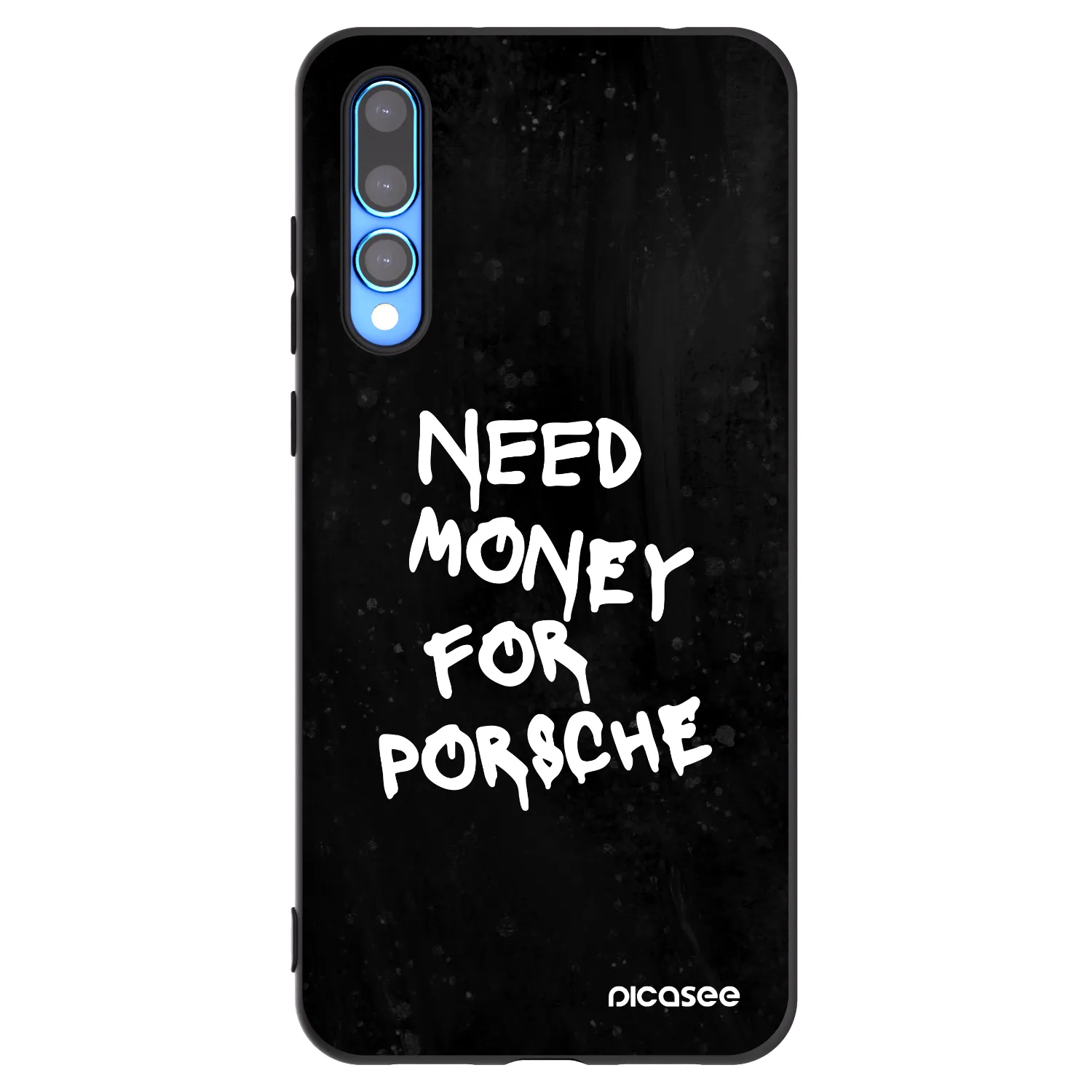 Picasee crna silikonska maskica za Huawei P20 Pro - Black Dollar