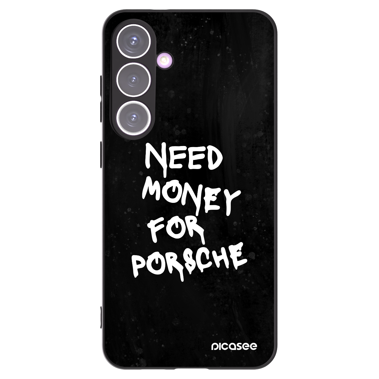 Picasee crna silikonska maskica za Samsung Galaxy S24+ S926B 5G - Black Dollar