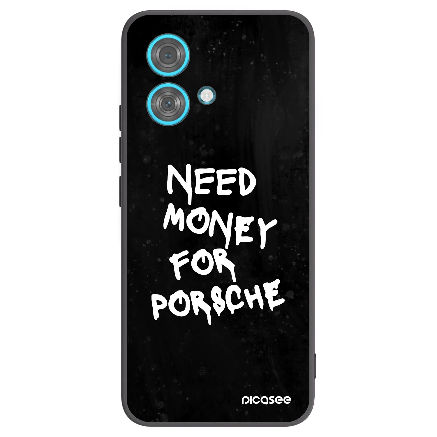 Picasee crna silikonska maskica za Motorola Edge 40 Neo - Black Dollar