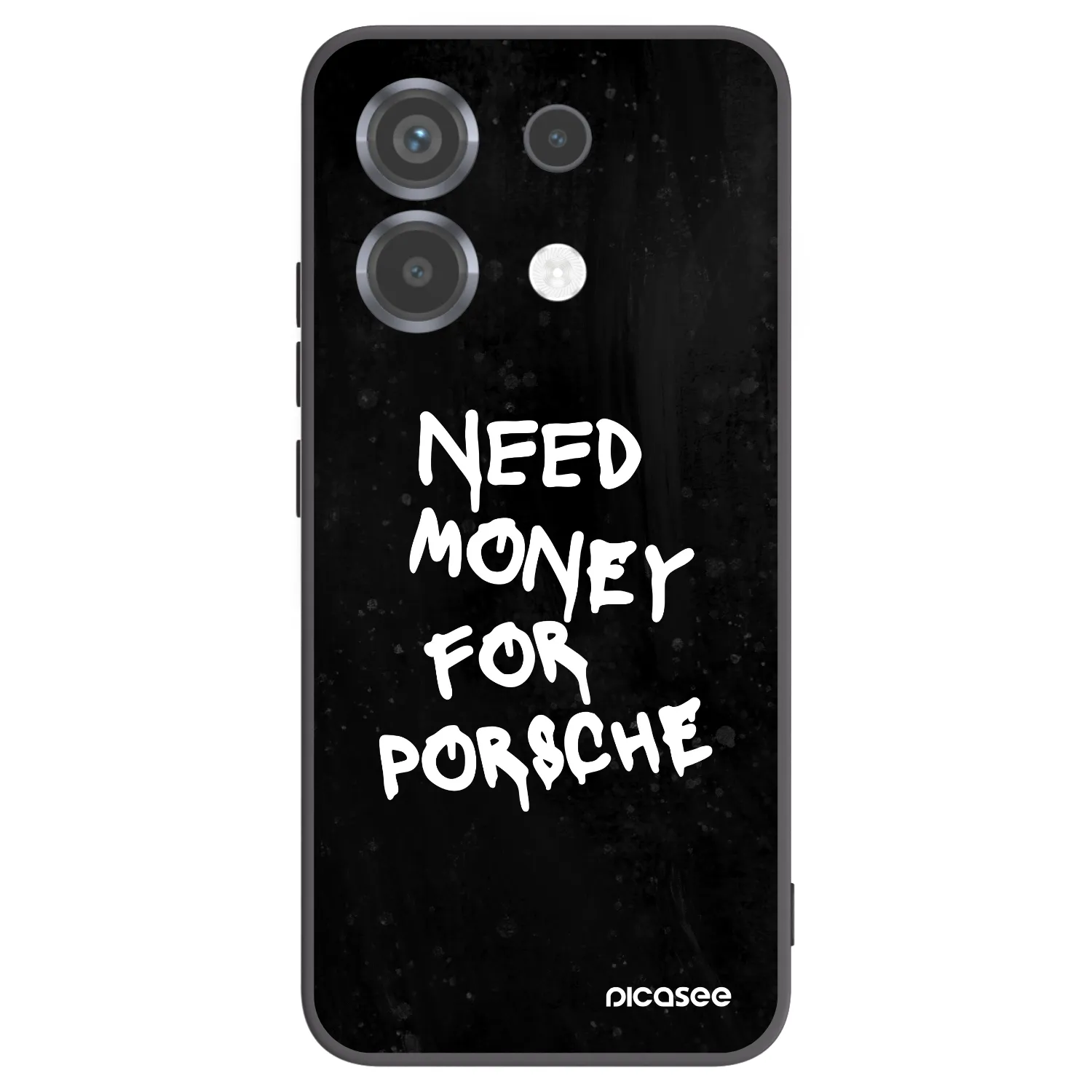 Picasee crna silikonska maskica za Xiaomi Poco X6 - Black Dollar