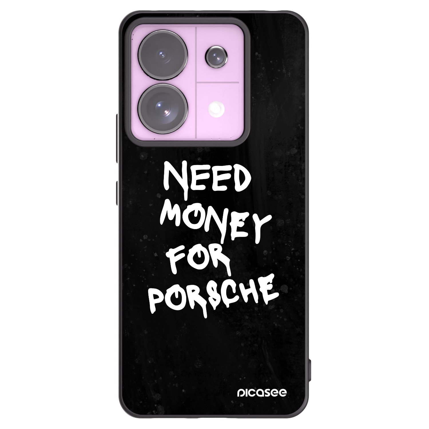 Picasee crna silikonska maskica za Xiaomi Redmi Note 13 Pro 5G - Black Dollar