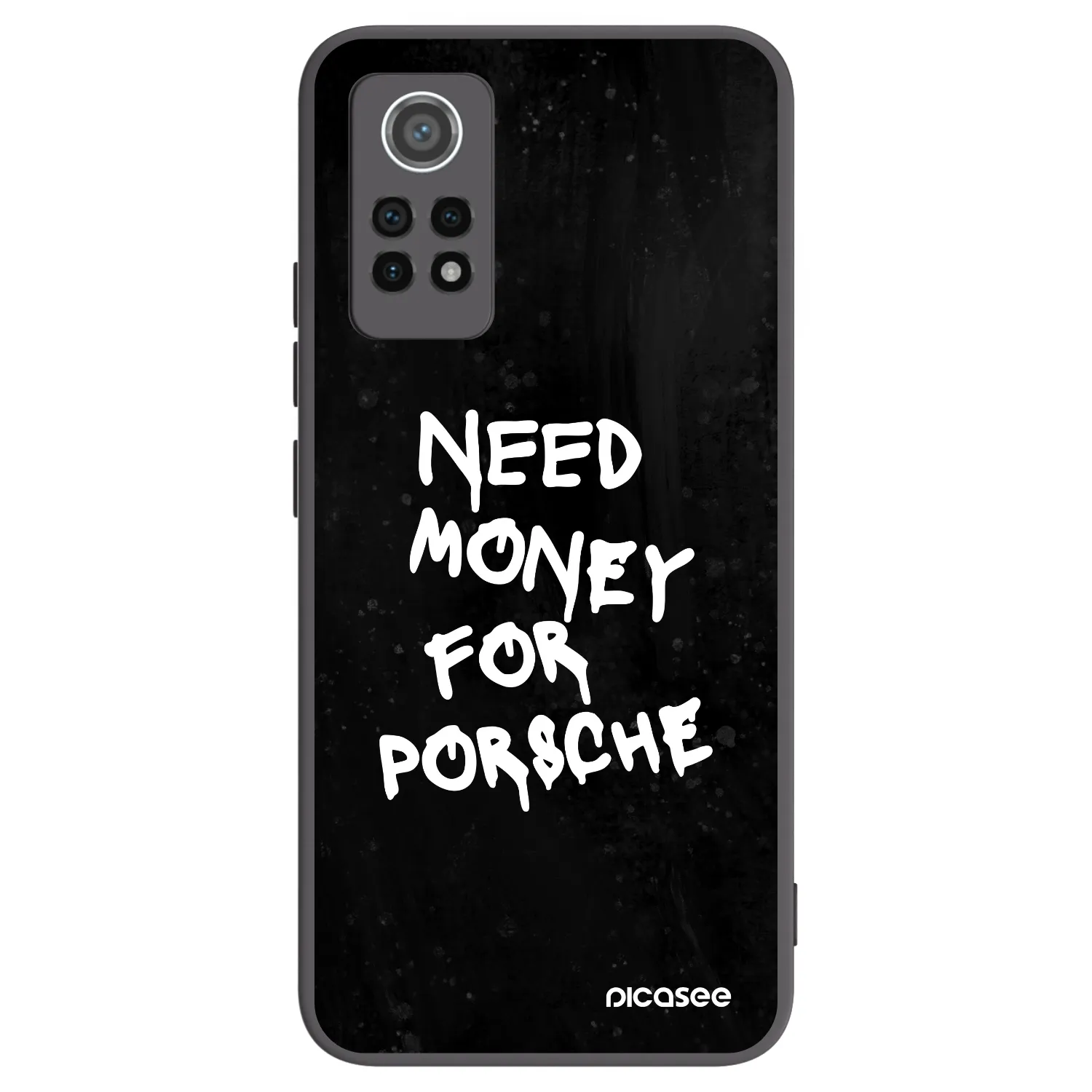 Picasee crna silikonska maskica za Xiaomi Redmi Note 12 Pro 4G - Black Dollar
