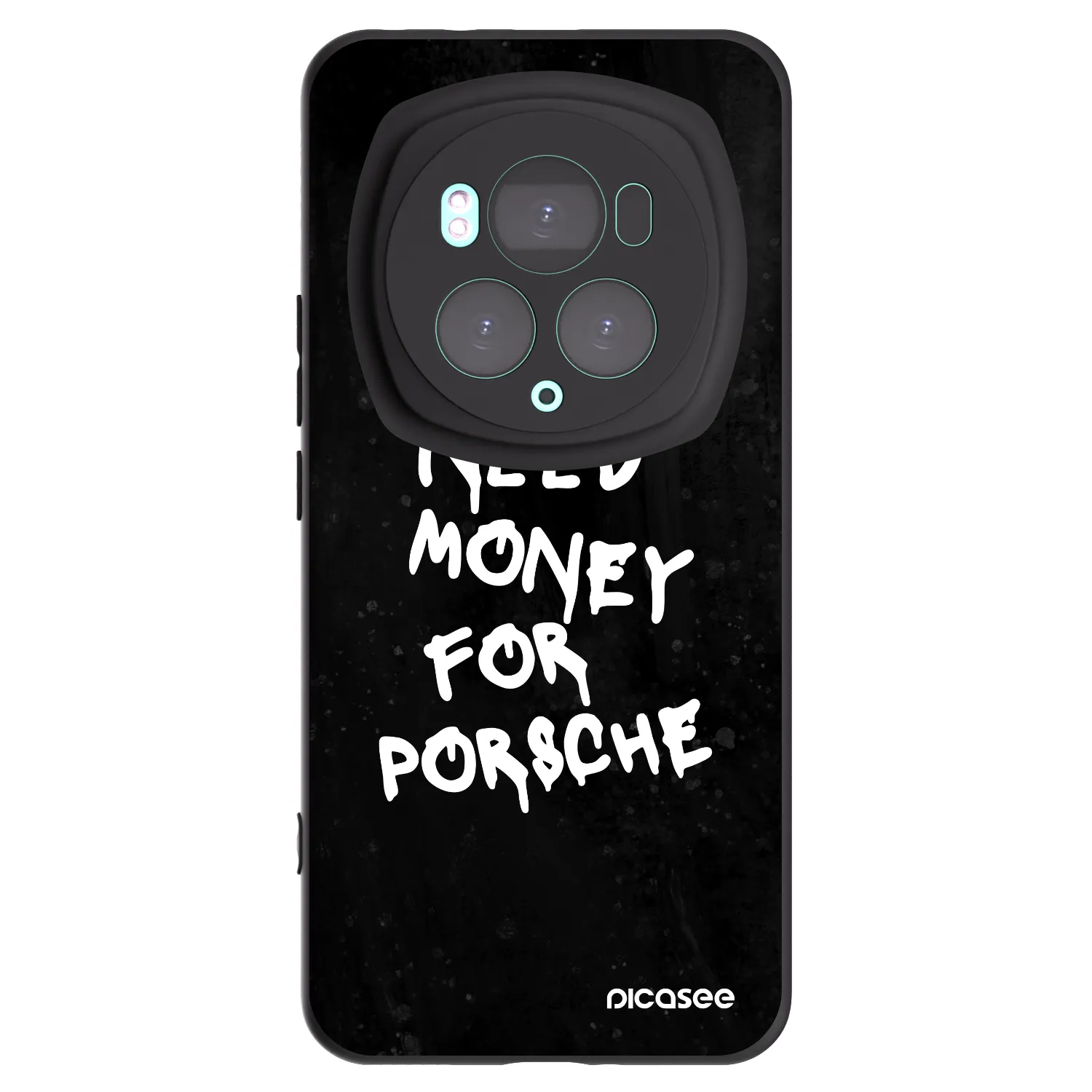 Picasee crna silikonska maskica za Honor Magic6 Pro - Black Dollar