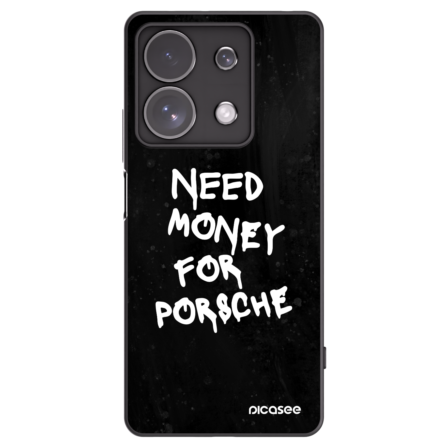 Picasee crna silikonska maskica za Xiaomi Redmi Note 13 Pro 4G - Black Dollar