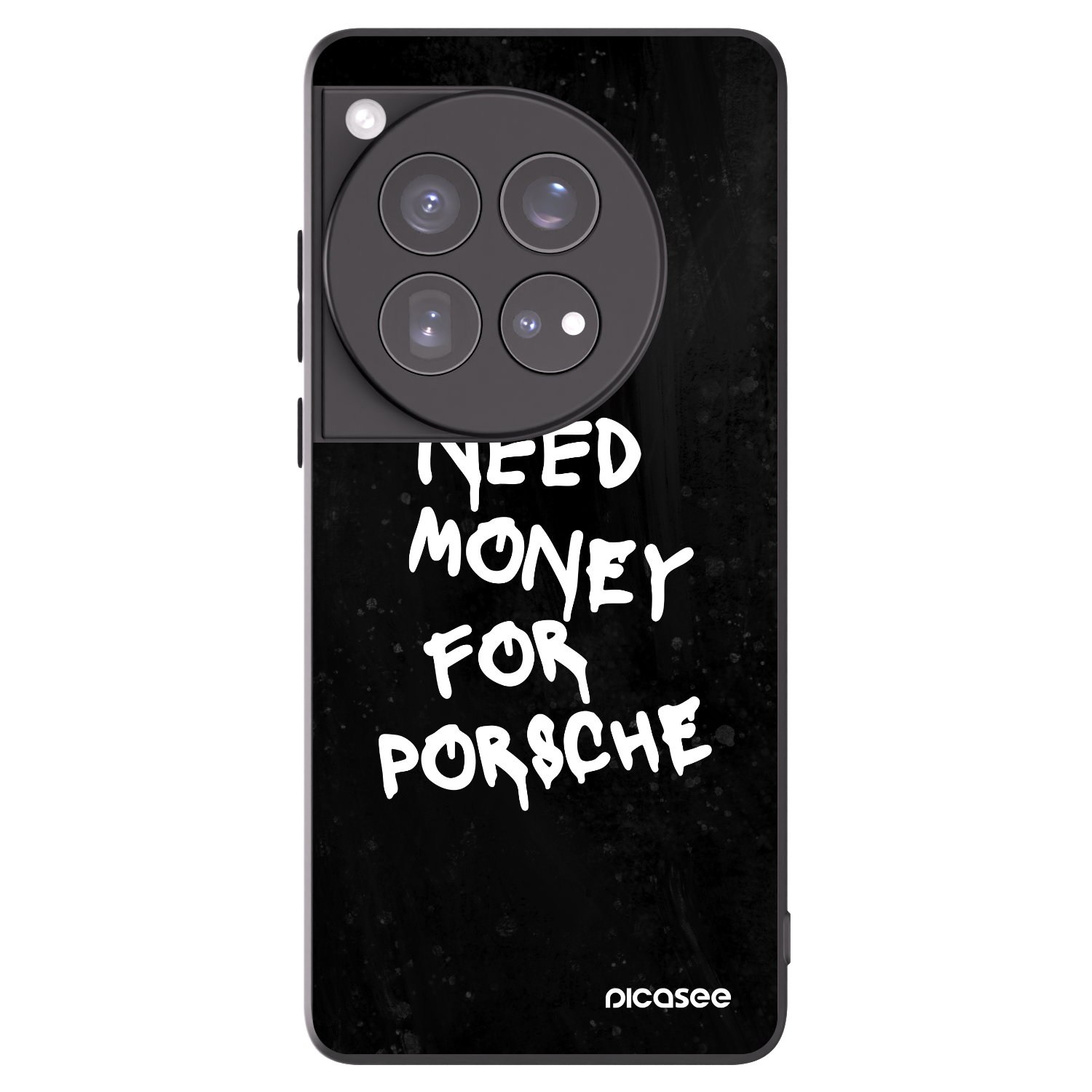 Picasee crna silikonska maskica za OnePlus 12 5G - Black Dollar