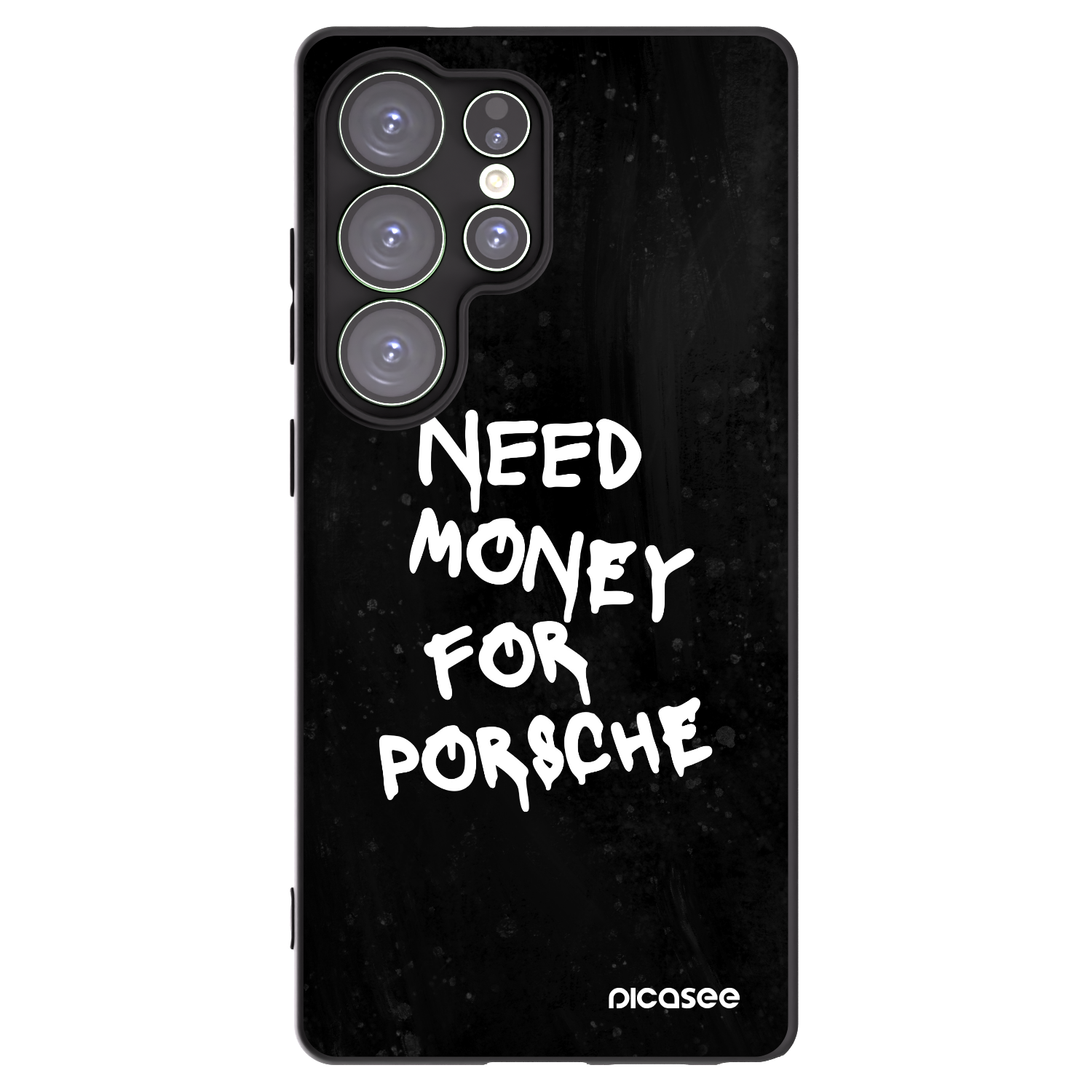 Picasee crna silikonska maskica za Samsung Galaxy S25 Ultra 5G - Black Dollar