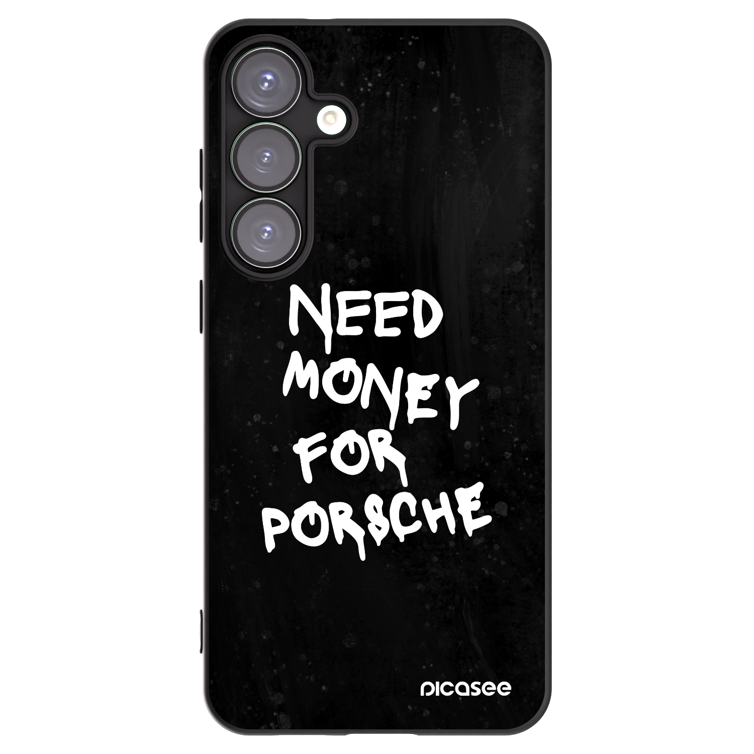 Picasee crna silikonska maskica za Samsung Galaxy S25+ 5G - Black Dollar