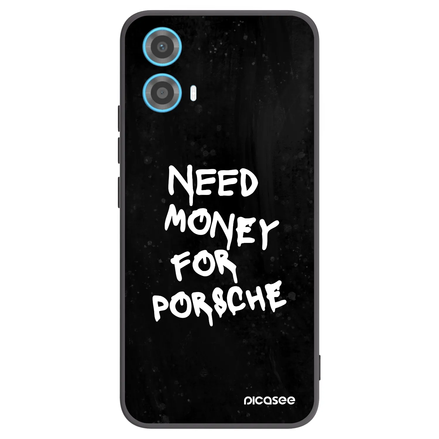 Picasee crna silikonska maskica za Motorola Moto G34 5G - Black Dollar