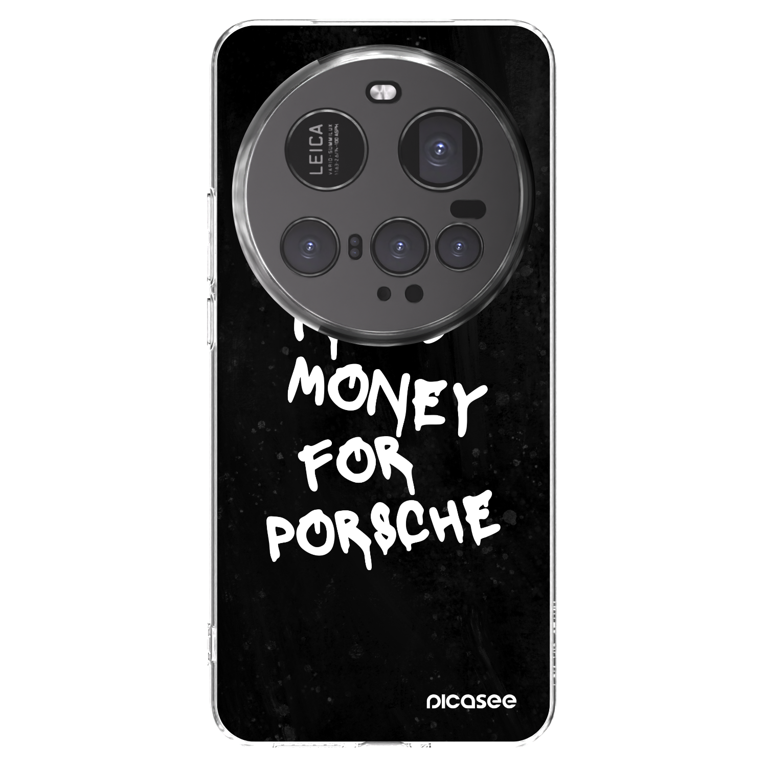Picasee silikonska prozirna maskica za Xiaomi 15 Ultra - Black Dollar