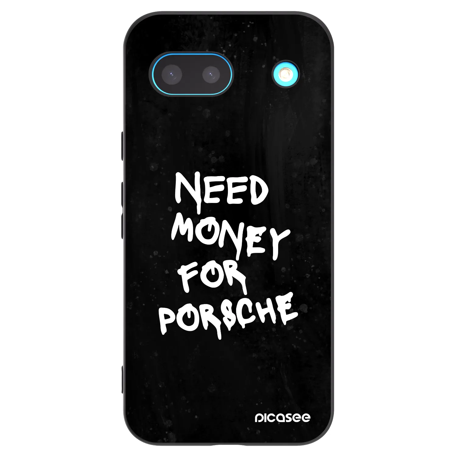 Picasee crna silikonska maskica za Google Pixel 8a - Black Dollar