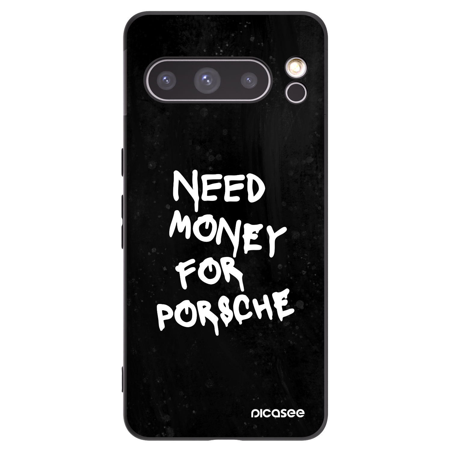 Picasee crna silikonska maskica za Google Pixel 8 Pro - Black Dollar
