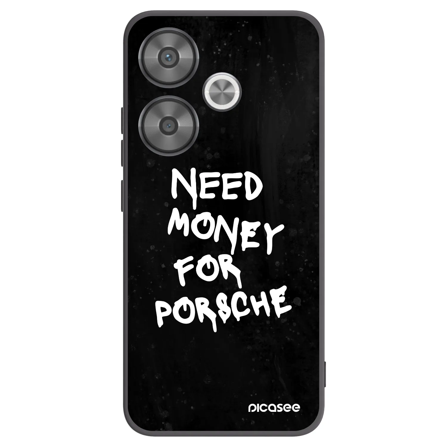 Picasee crna silikonska maskica za Xiaomi Poco F6 - Black Dollar