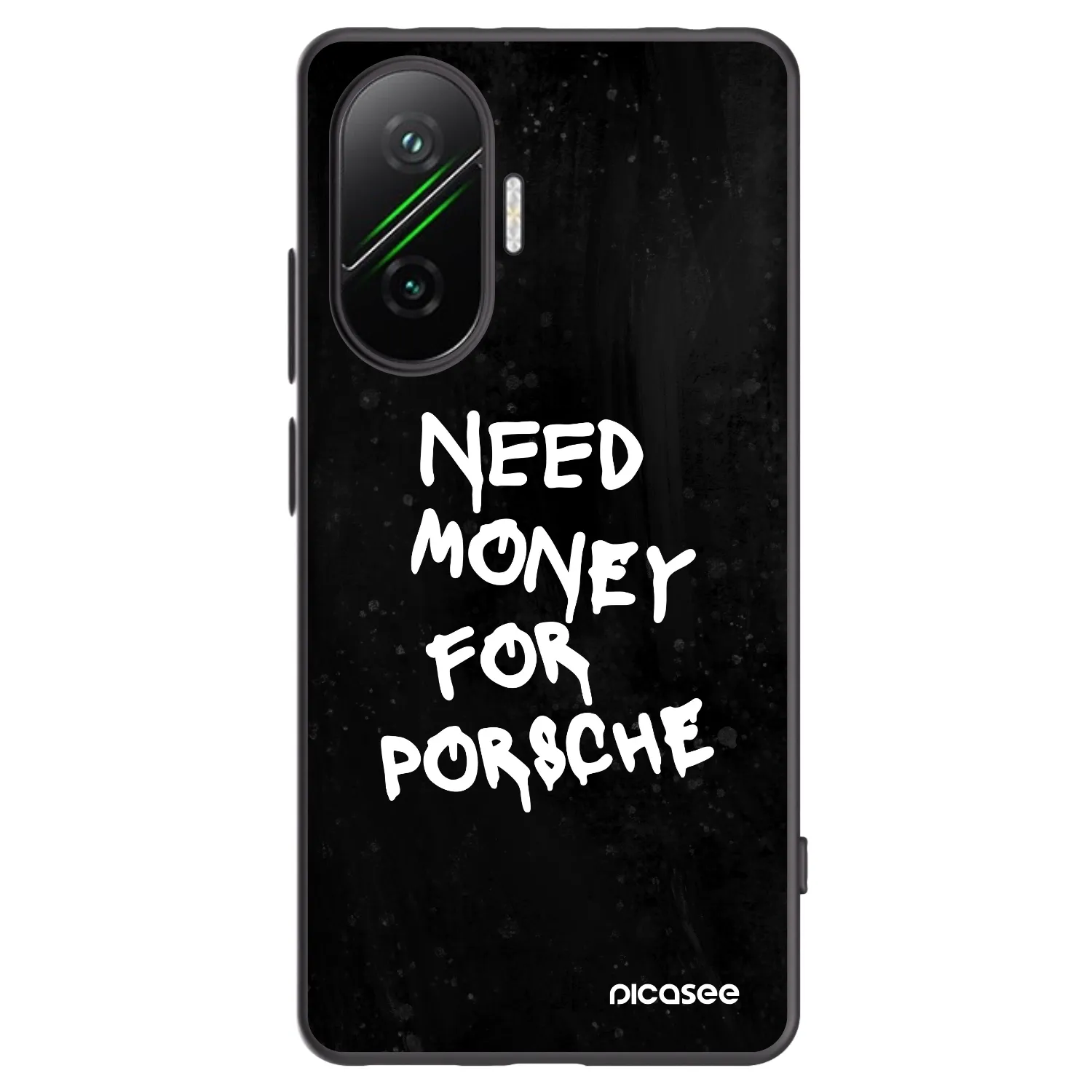 Picasee crna silikonska maskica za Xiaomi Poco F7 Pro 5G - Black Dollar
