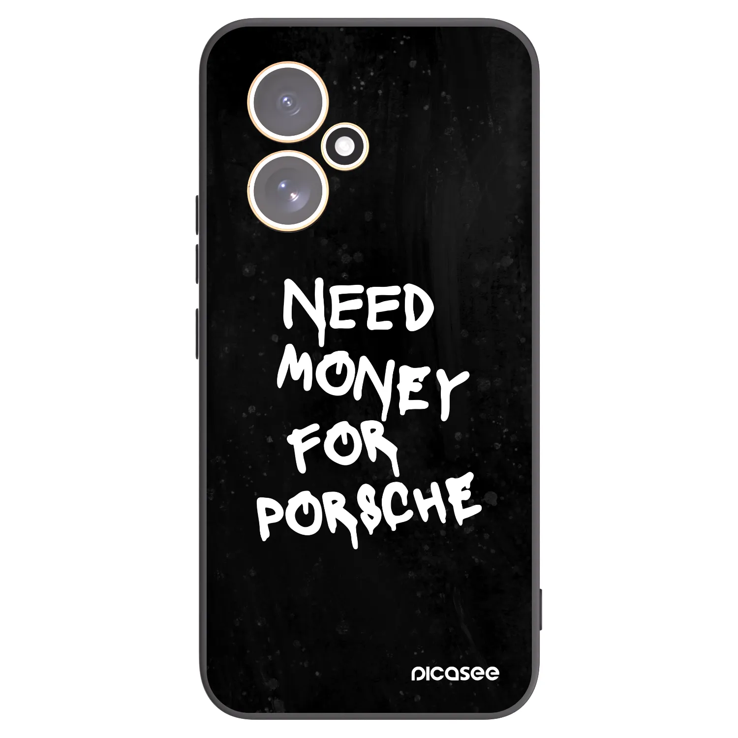 Picasee crna silikonska maskica za Honor 400 5G - Black Dollar