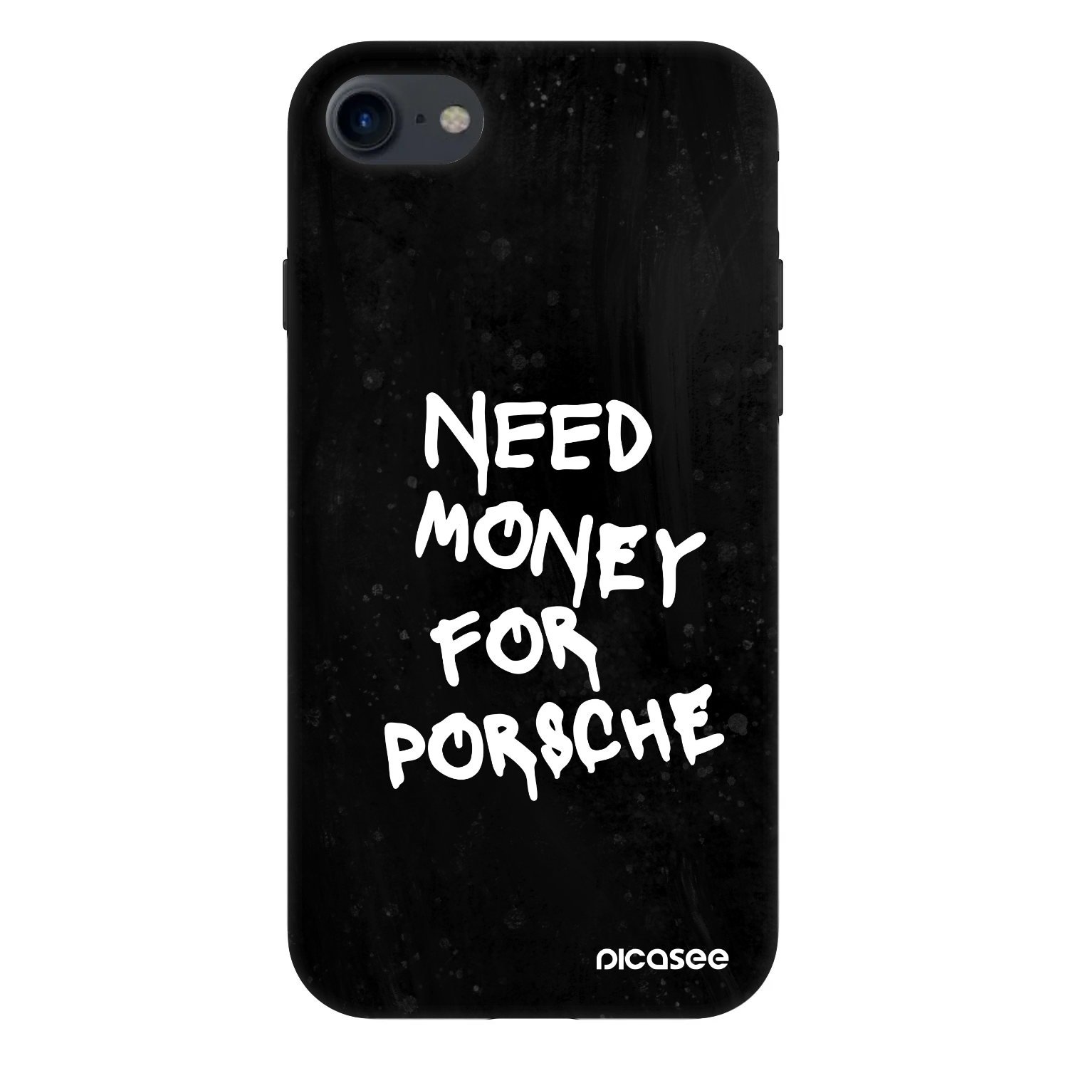 Picasee Fashion Case za Apple iPhone 7 - Black Dollar