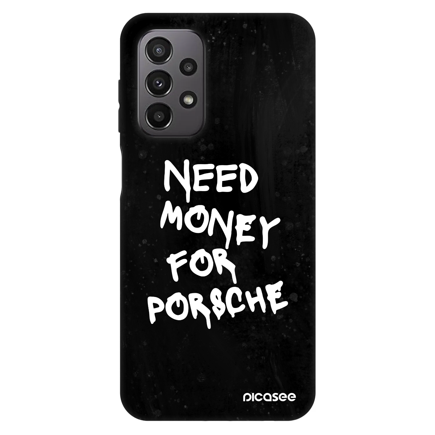 Picasee Fashion Case za Samsung Galaxy A23 A235F 4G - Black Dollar