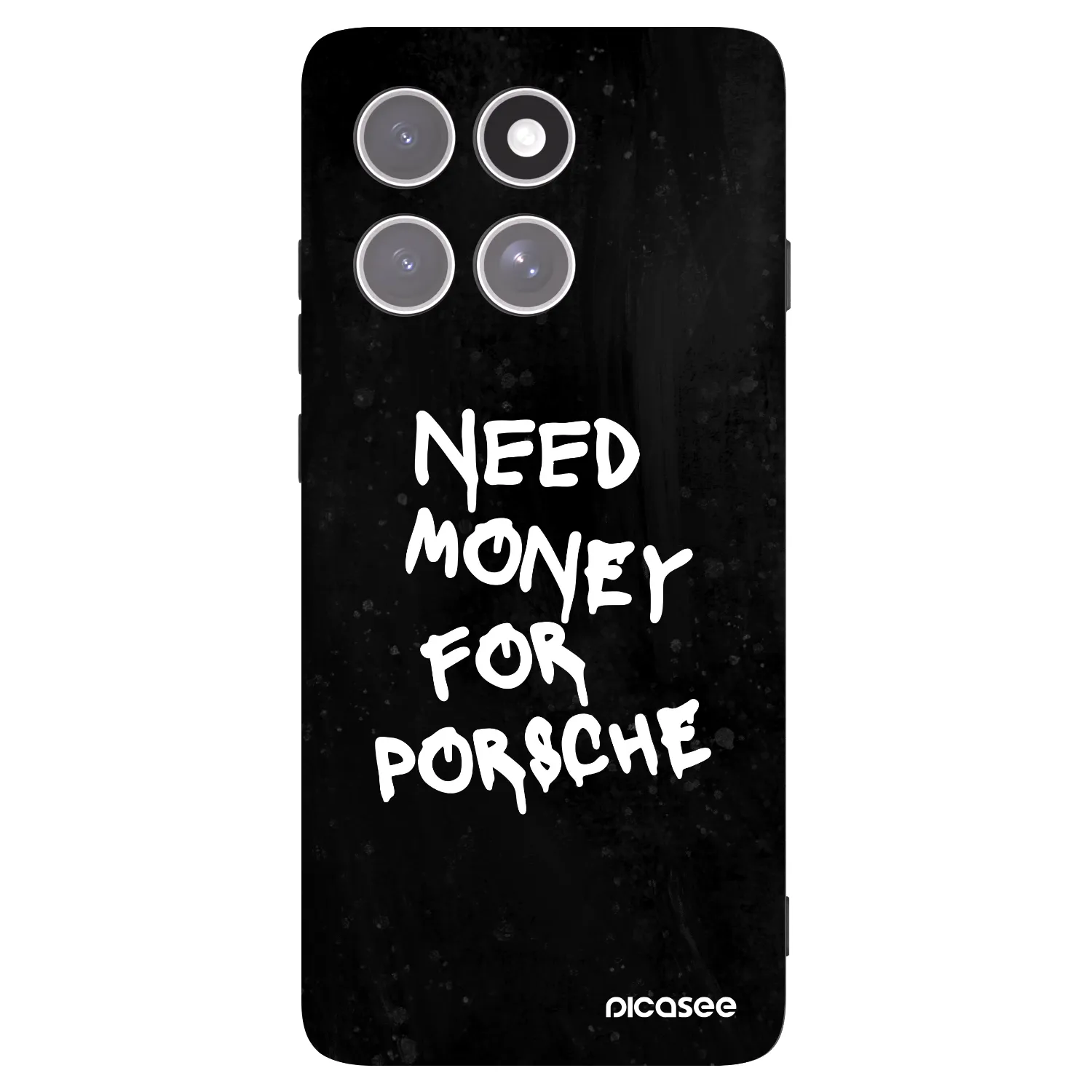 Picasee crna silikonska maskica za Motorola Edge 60 Pro - Black Dollar