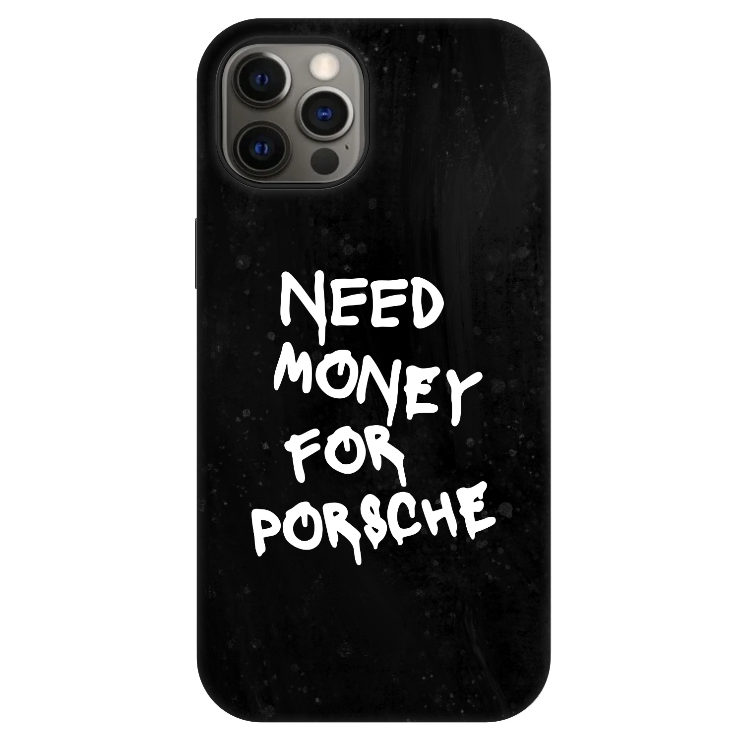 Picasee Fashion Case MagSafe za Apple iPhone 12 - Black Dollar