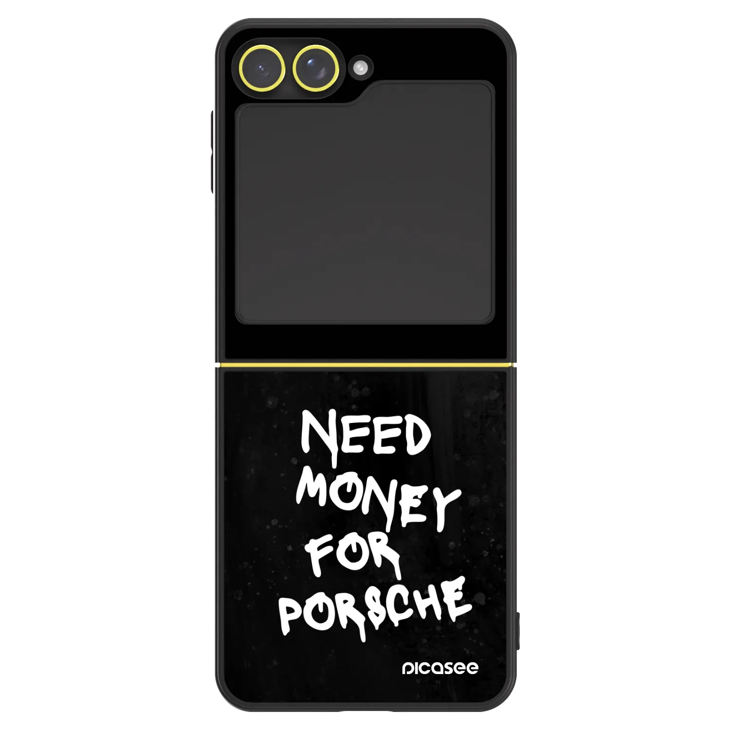 Picasee ULTIMATE CASE za Samsung Galaxy Z Flip7 FE 5G - Black Dollar